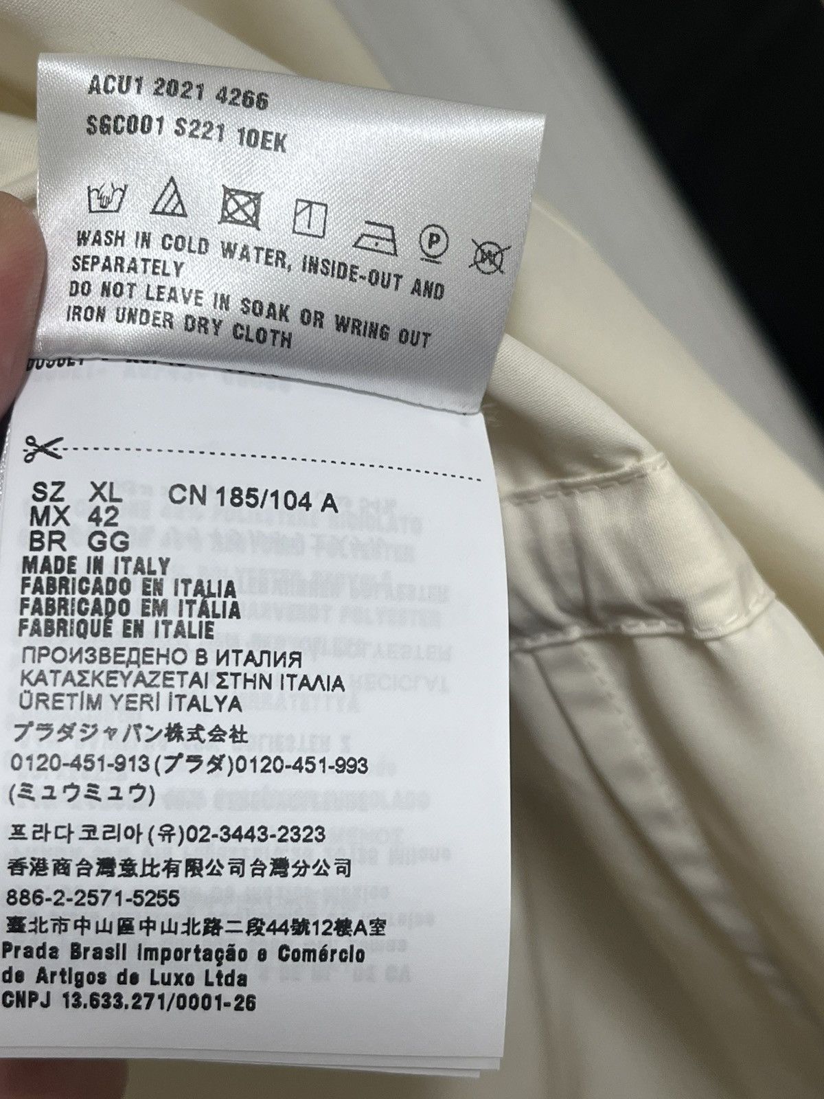 Prada Prada Parka Sz XL Size US XL / EU 56 / 4 - 12 Thumbnail