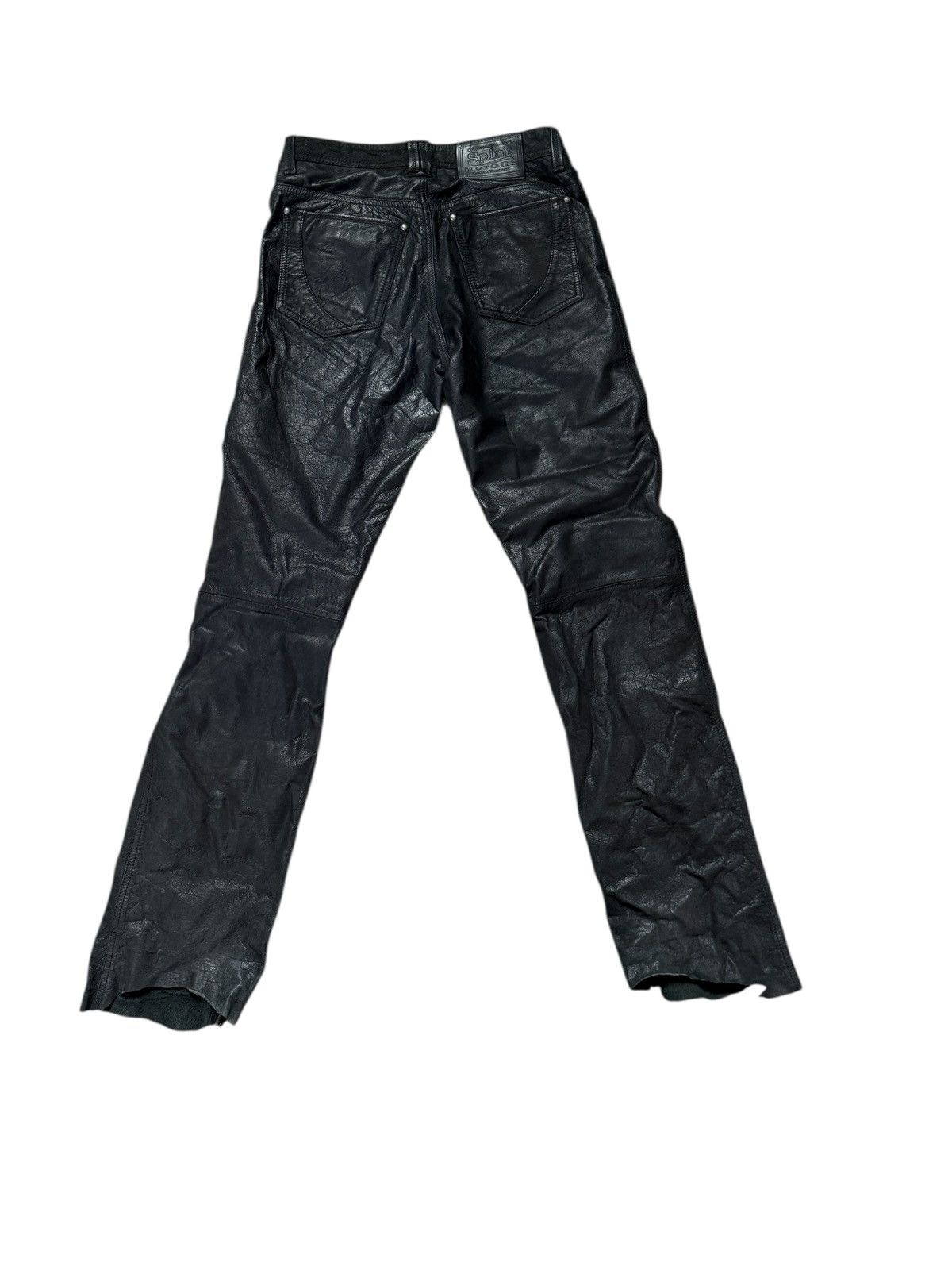 Genuine Leather Avantgarde Leather Bikers Spirit Motors Opium Vintage Y2K Size US 32 / EU 48 - 2 Thumbnail
