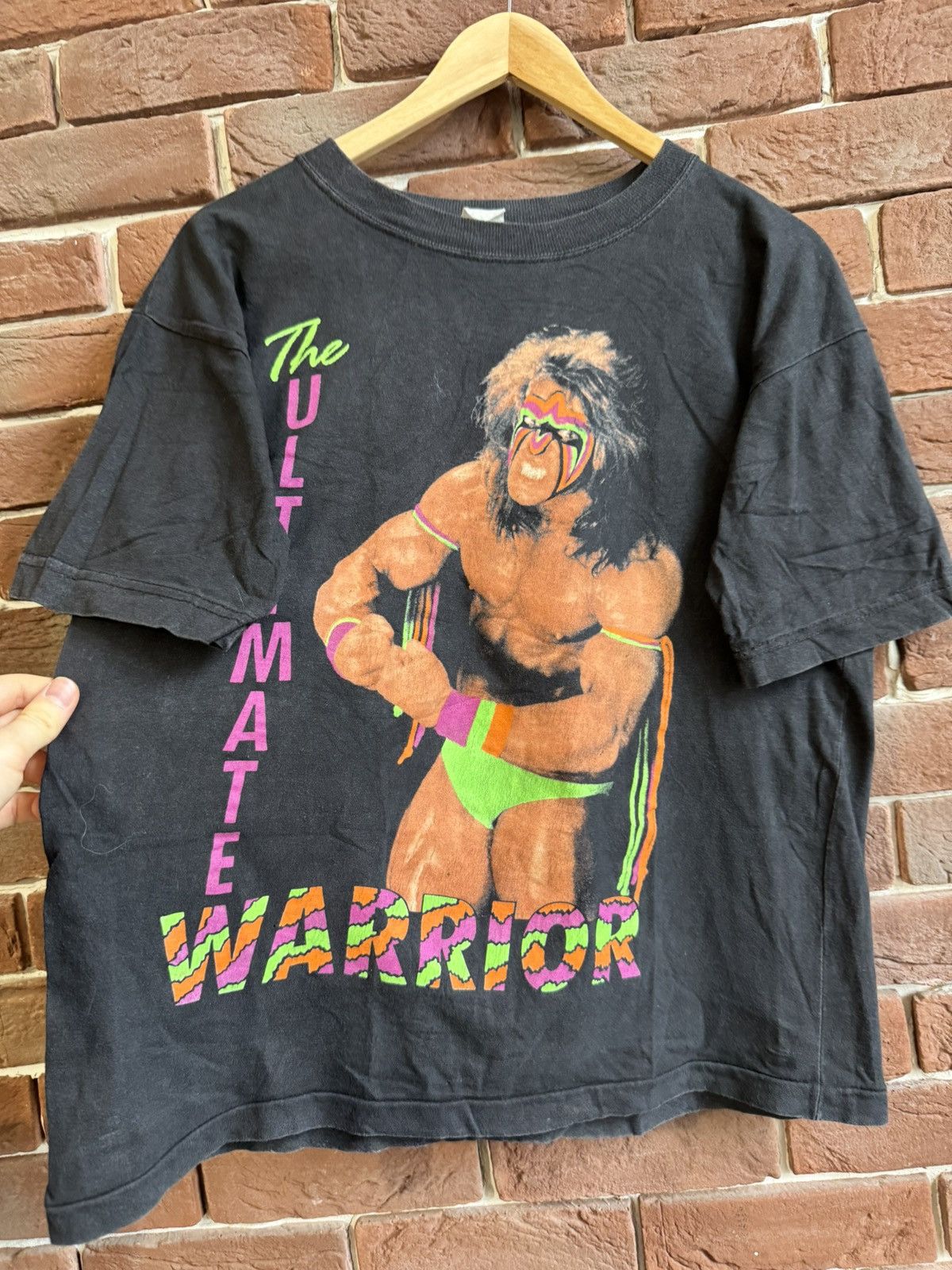 Vintage Vintage 90’s The Ultimate Warrior Rare Bootleg Tee WWE WWF Size US M / EU 48-50 / 2 - 2 Thumbnail