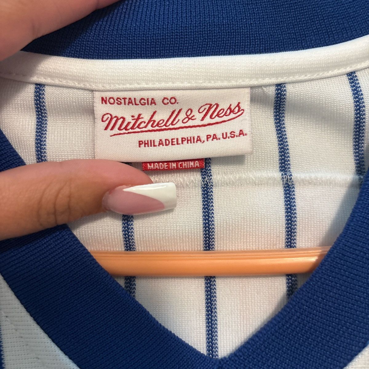 Mitchell & Ness authentic mitchell and ness jersey Size US XXL / EU 58 / 5 - 3 Thumbnail