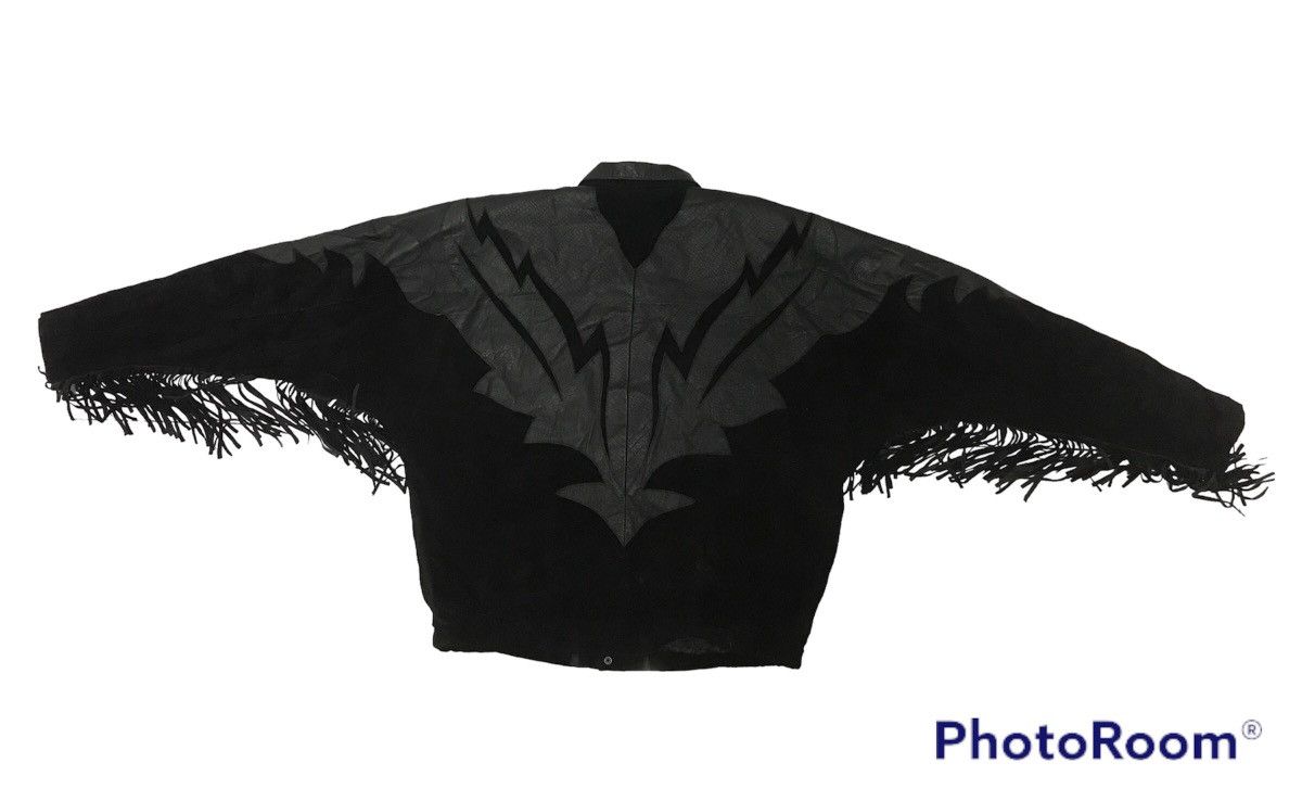 If Six Was Nine Vintage m.Julian Western cowboy leather Jacket rare design Size US M / EU 48-50 / 2 - 7 Thumbnail