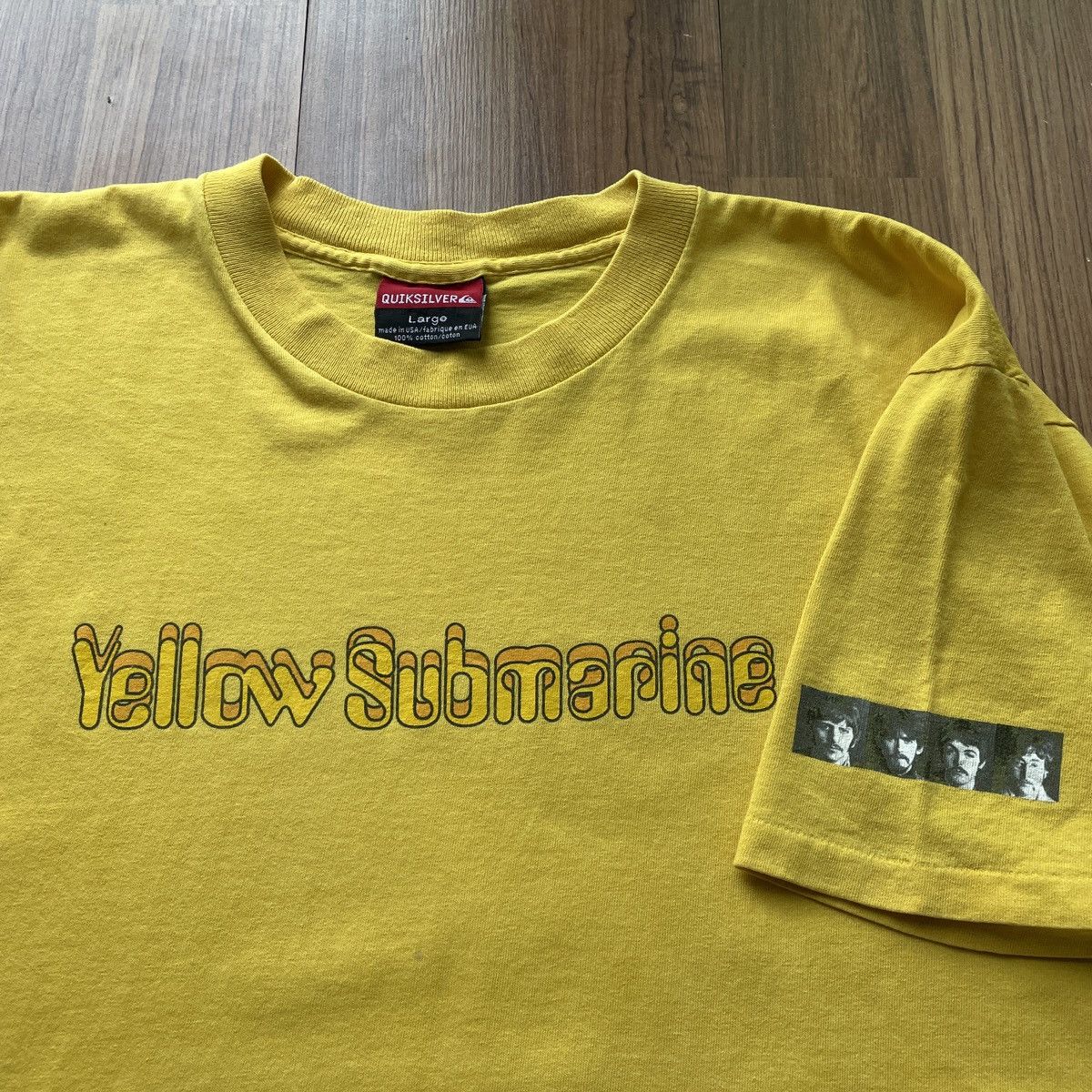 Band Tees × Quiksilver × Vintage 90s The Beatles Yellow