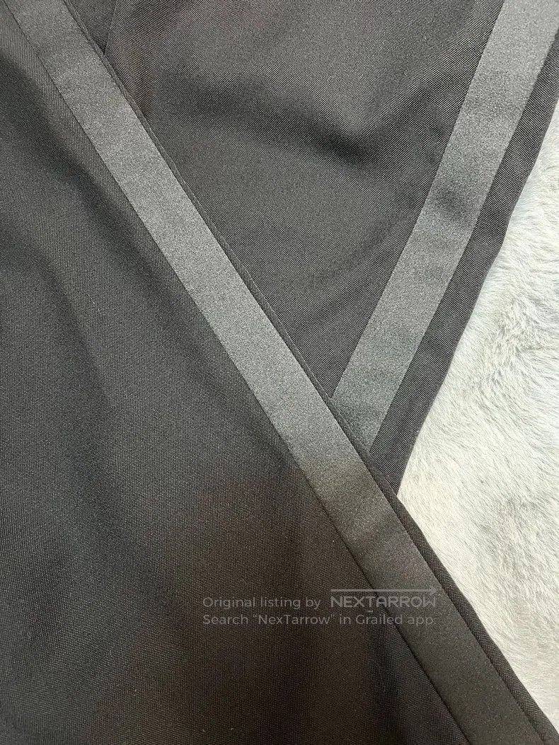 Saint Laurent Paris Saint Laurent Wool Satin Trim Smoking Pants. Size US 36 / EU 52 - 5 Thumbnail