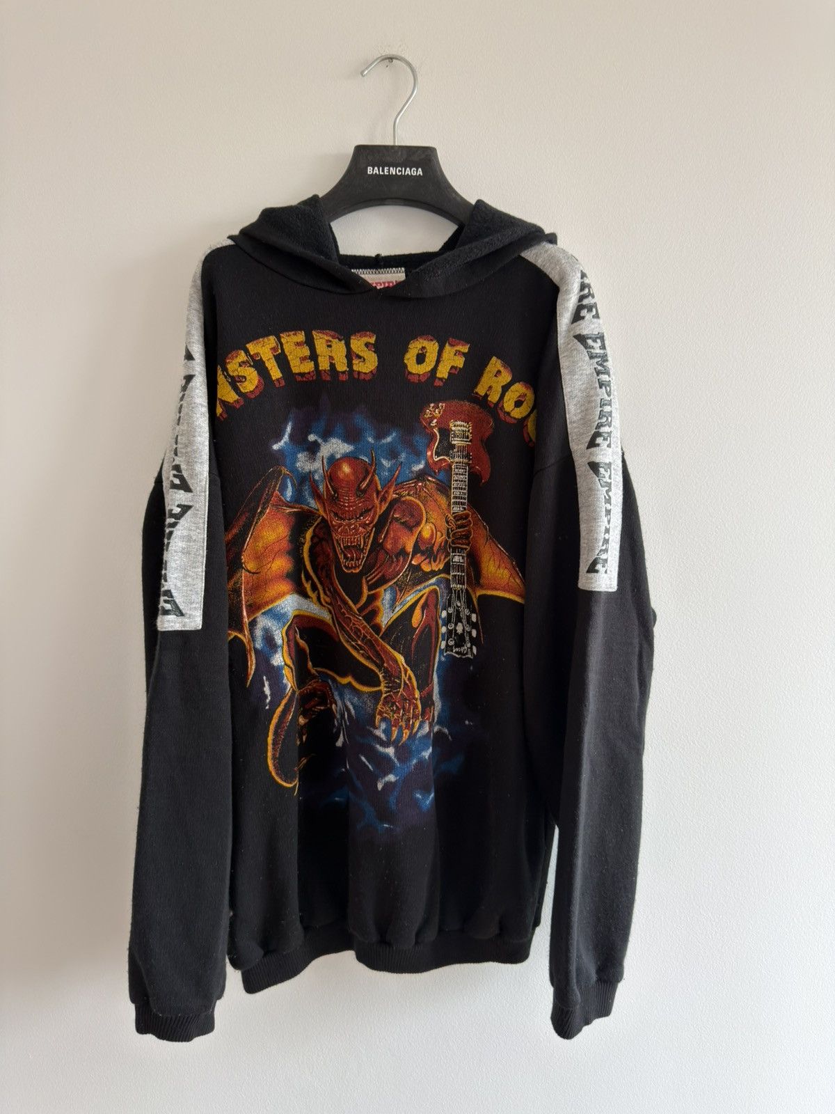 AC/DC *RARE* 1999 90s Monsters of Rock HOODIE ACDC Metallica vtg Size US XL / EU 56 / 4 - 1 Thumbnail
