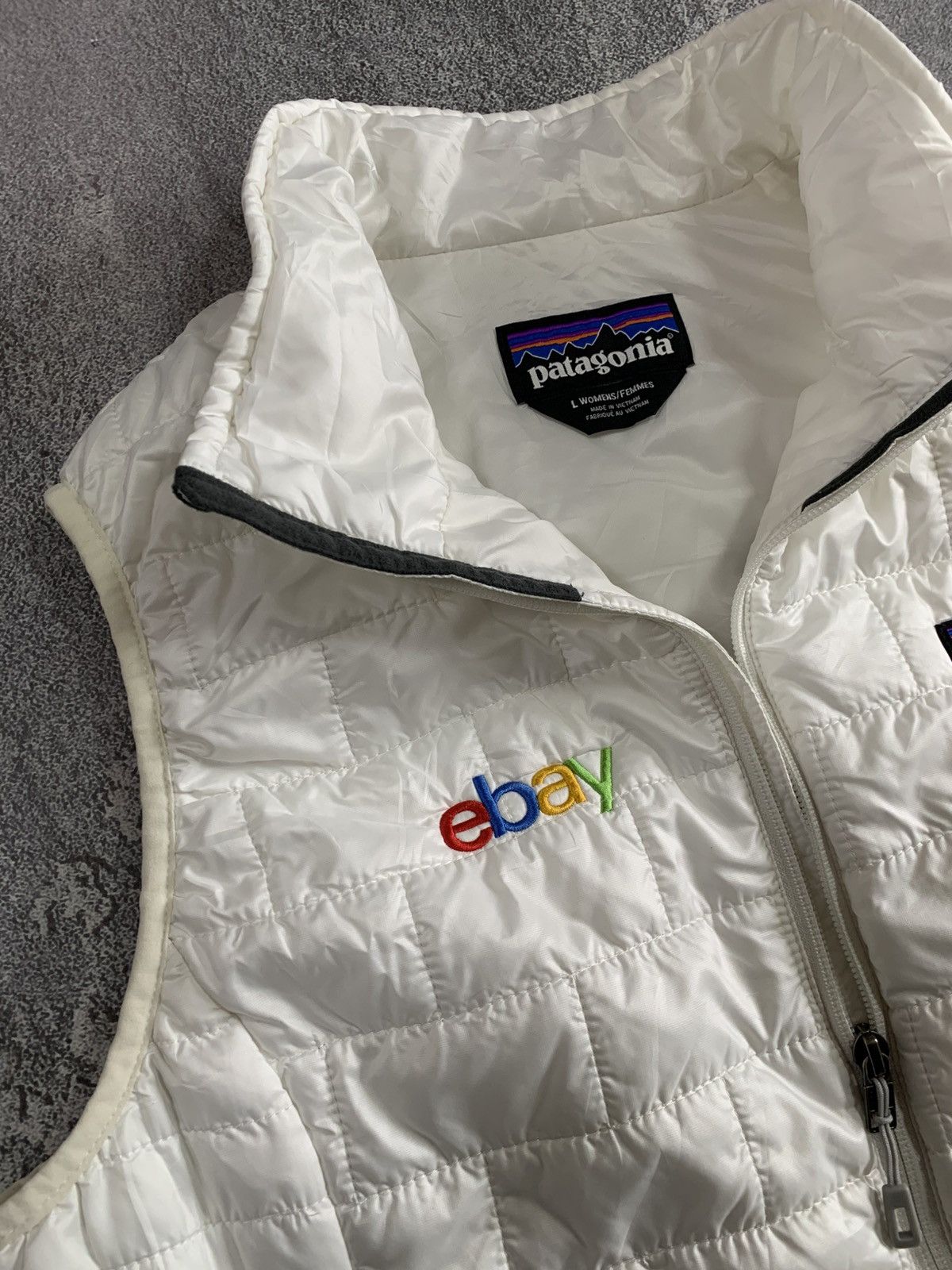 Patagonia Patagonia Primaloft Nano Puff White Vest Gilet Women's sizeL Size L / US 10 / IT 46 - 8 Thumbnail