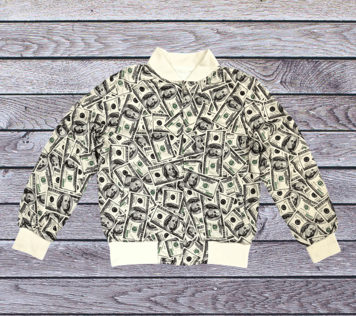 Vintage Bomber jacket Temptation Reversible Full Print Size US M / EU 48-50 / 2 - 1 Thumbnail