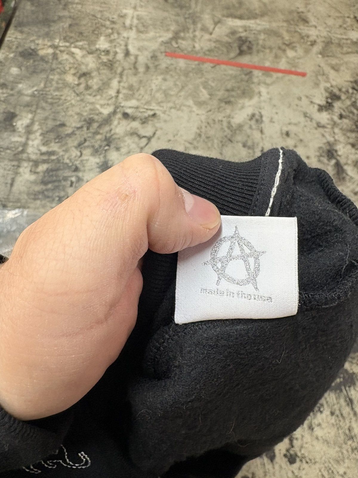 Revenge Revenge BLACK/RED CONTRAST STITCH ZIP XXL Size US XXL / EU 58 / 5 - 6 Thumbnail
