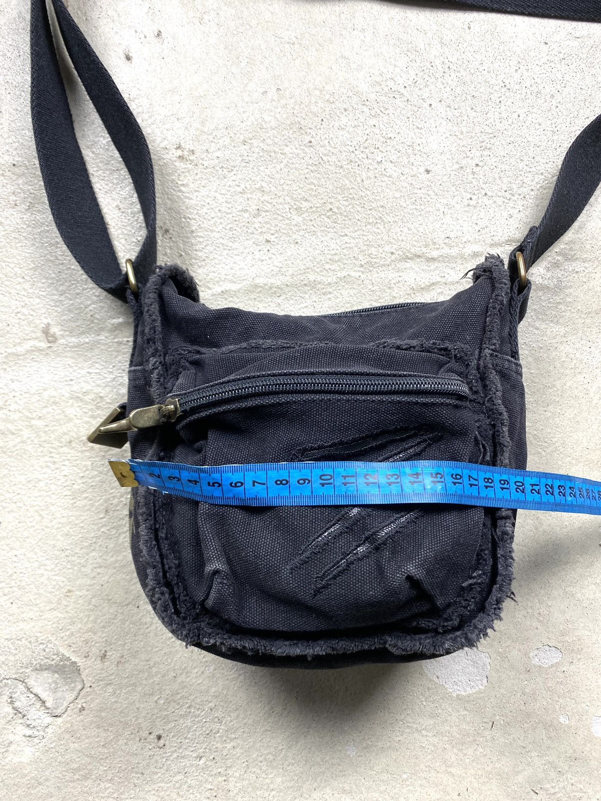 Japanese Brand Vintage Puma Patchwork Japanese Mini Bag Y2K Style Hype Size ONE SIZE - 12 Thumbnail