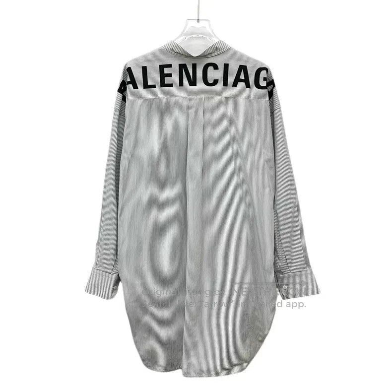 Balenciaga Balenciaga Contrast color striped back logo lettering cott Size XS / US 0-2 / IT 36-38 - 2 Thumbnail