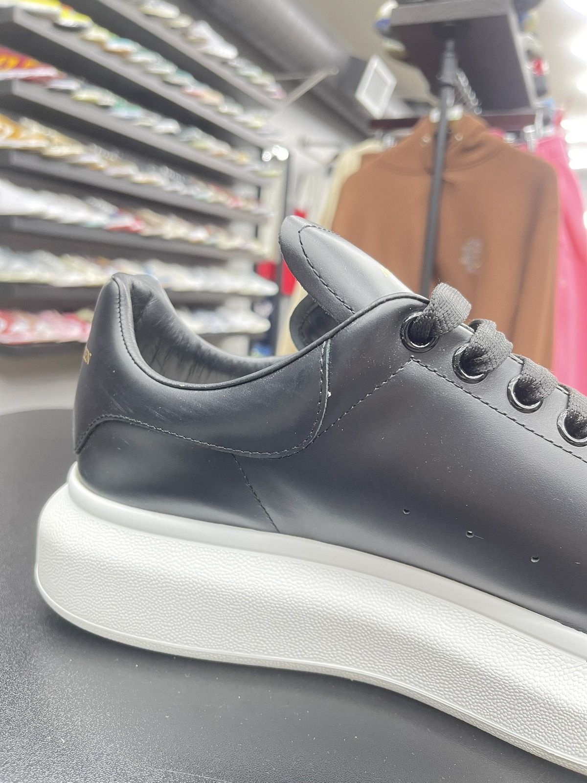 Alexander McQueen Size 13US/46EU - Alexander McQueen Oversized Black Size US 13 / EU 46 - 8 Thumbnail