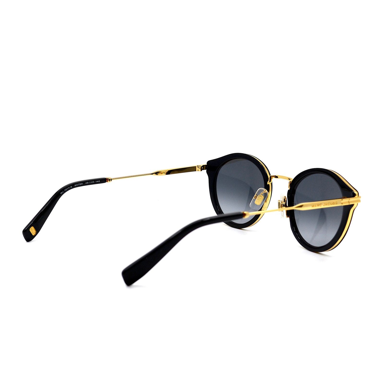 Marc Jacobs NEW MARC JACOBS MJ1017/S BLACK/GOLD GREY SUNGLASSES Size ONE SIZE - 8 Thumbnail