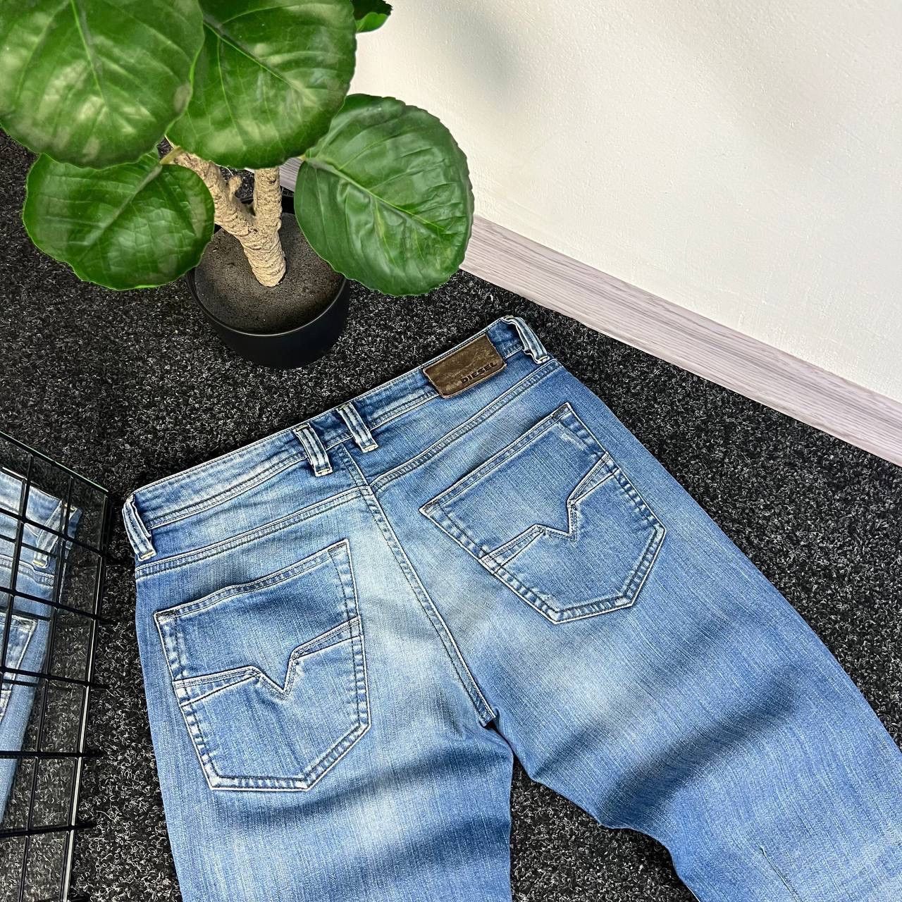 Diesel Diesel denim jeans stretch pants luxury style slim old money Size US 31 - 3 Thumbnail