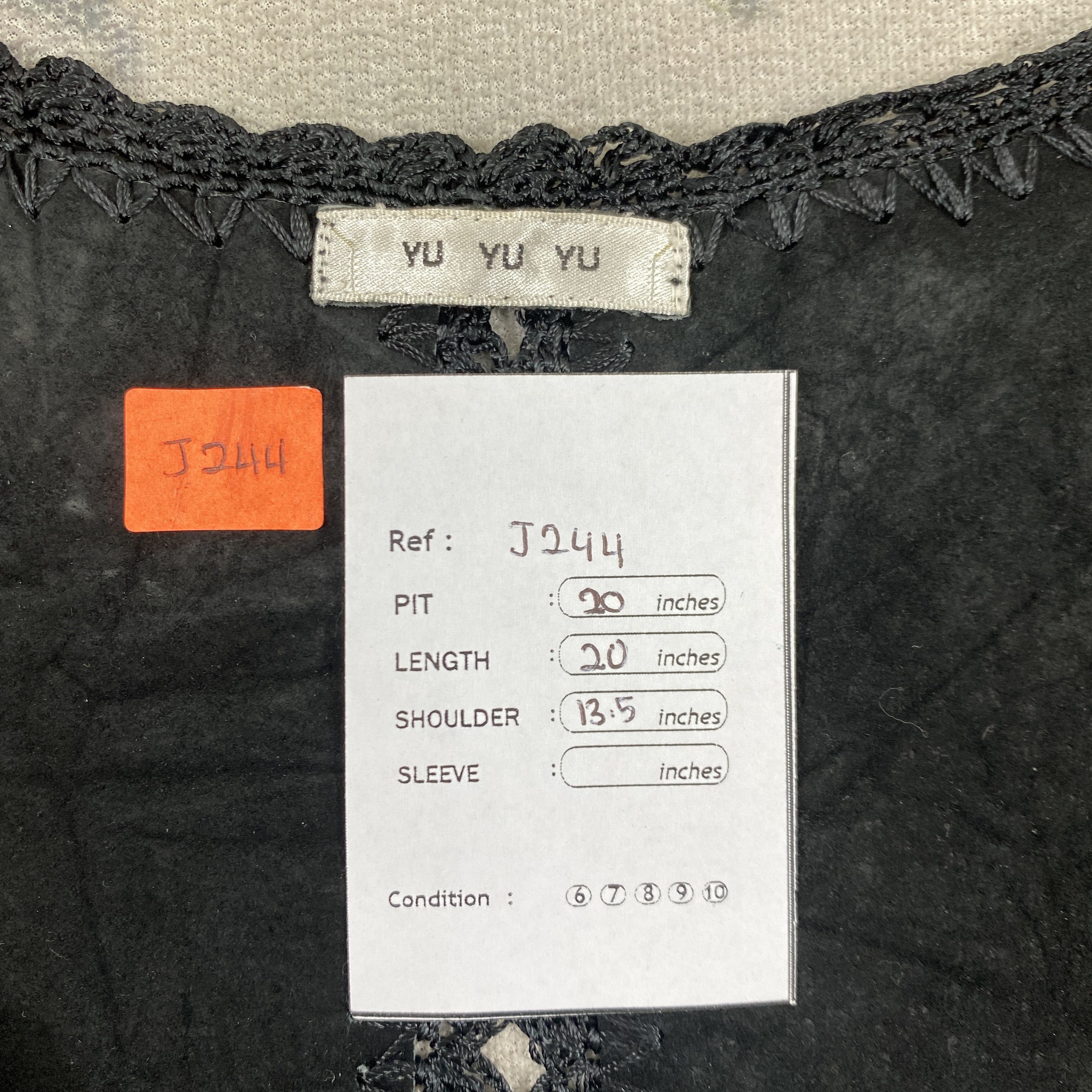 Japanese Brand Vintage Japanese Brand Leather Patchwork Vest Jacket- J244 Size US M / EU 48-50 / 2 - 5 Thumbnail