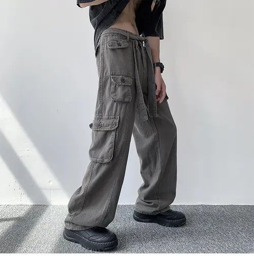VIBE Cargo Baggy Black Pants Size US 28 / EU 44 - 5 Thumbnail