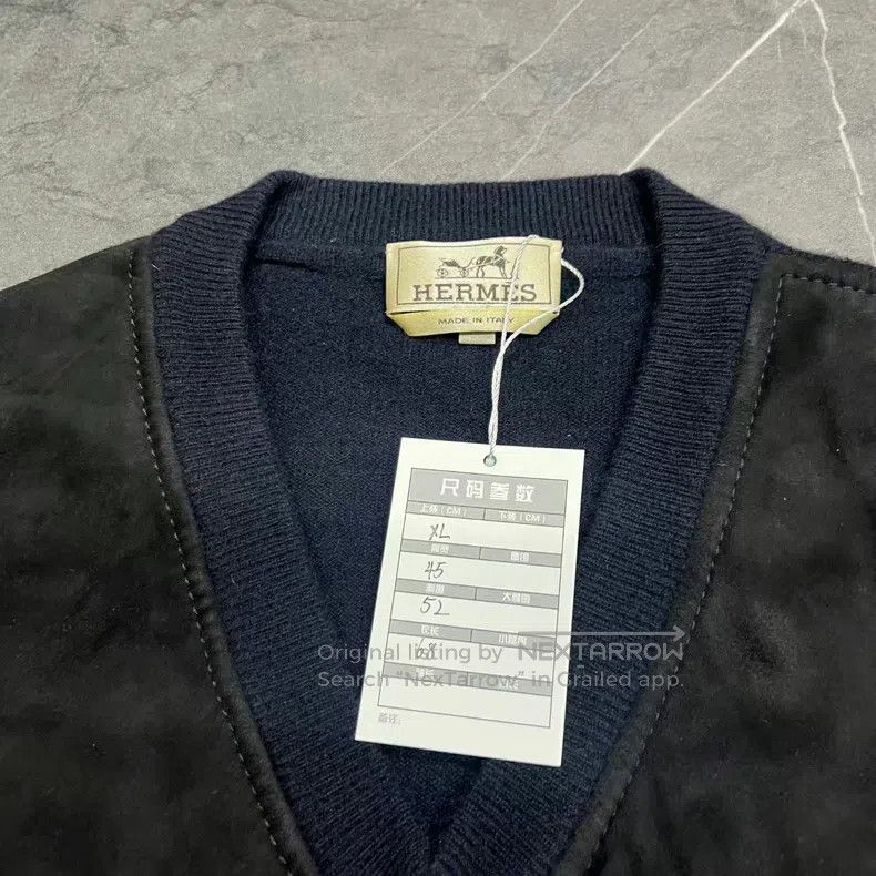 Hermes Hermes Men's Cardigan Size US XL / EU 56 / 4 - 4 Thumbnail