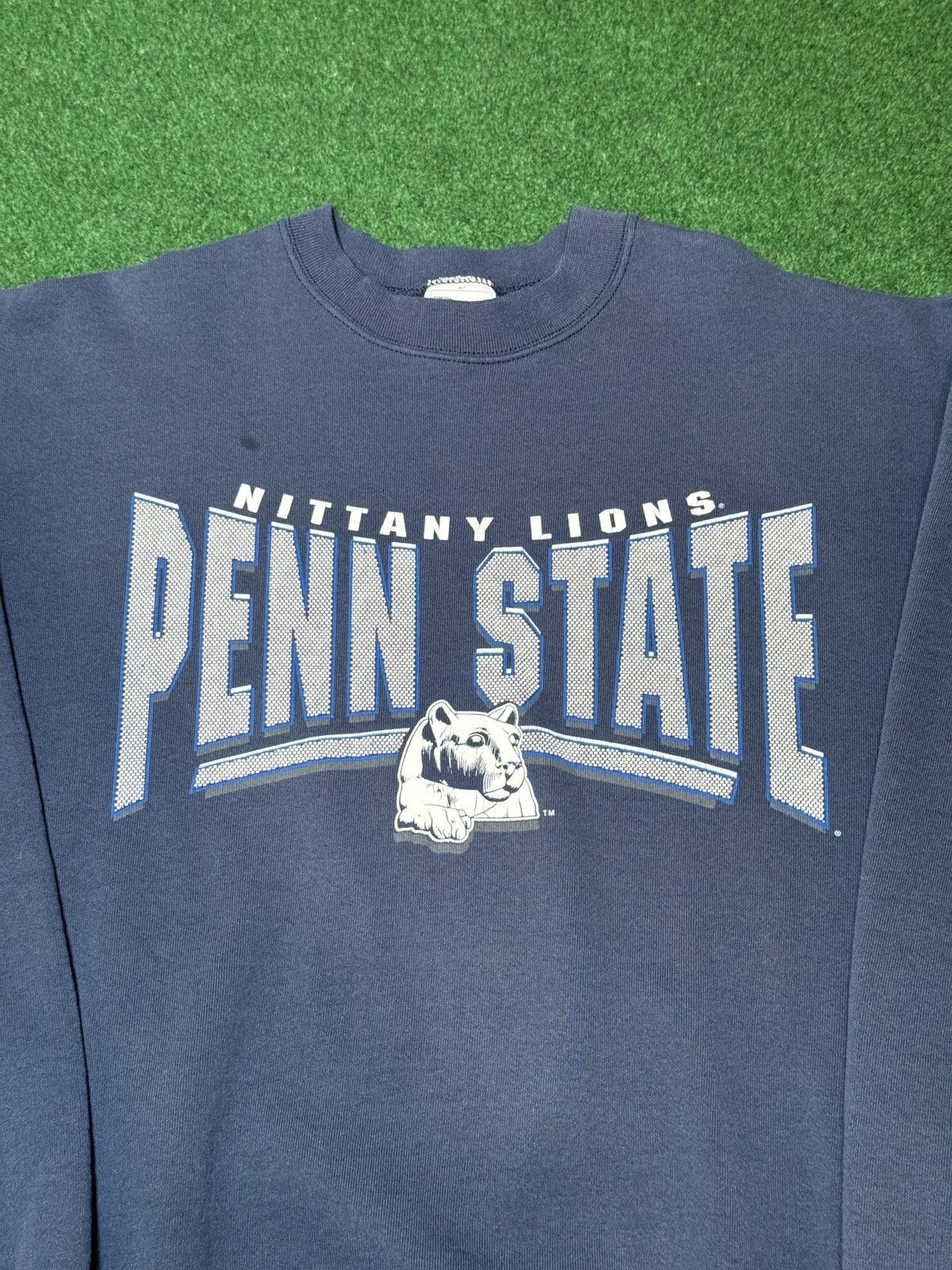 Pro Player × Vintage Vintage 90s Penn State Nittany Lions Collegiate Sweatshirt Size US XL / EU 56 / 4 - 2 Thumbnail