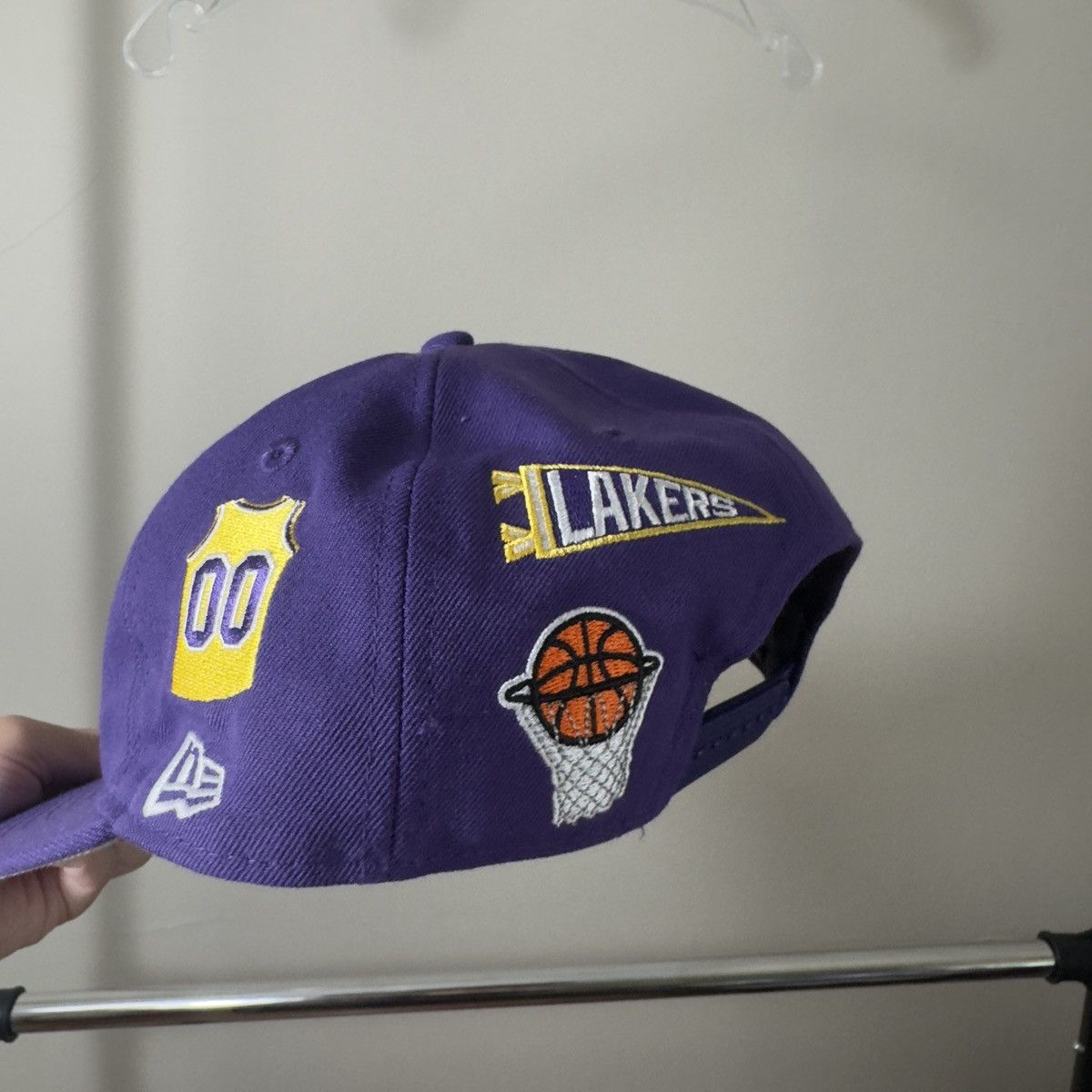 New Era LA Lakers NBA Finals snapback hat Size ONE SIZE - 4 Thumbnail