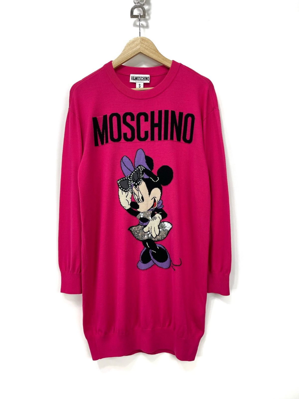 H&M × Moschino Moschino x H&M x Disney Wool Blend Dress – Size S Size S / US 4 / IT 40 - 1 Thumbnail