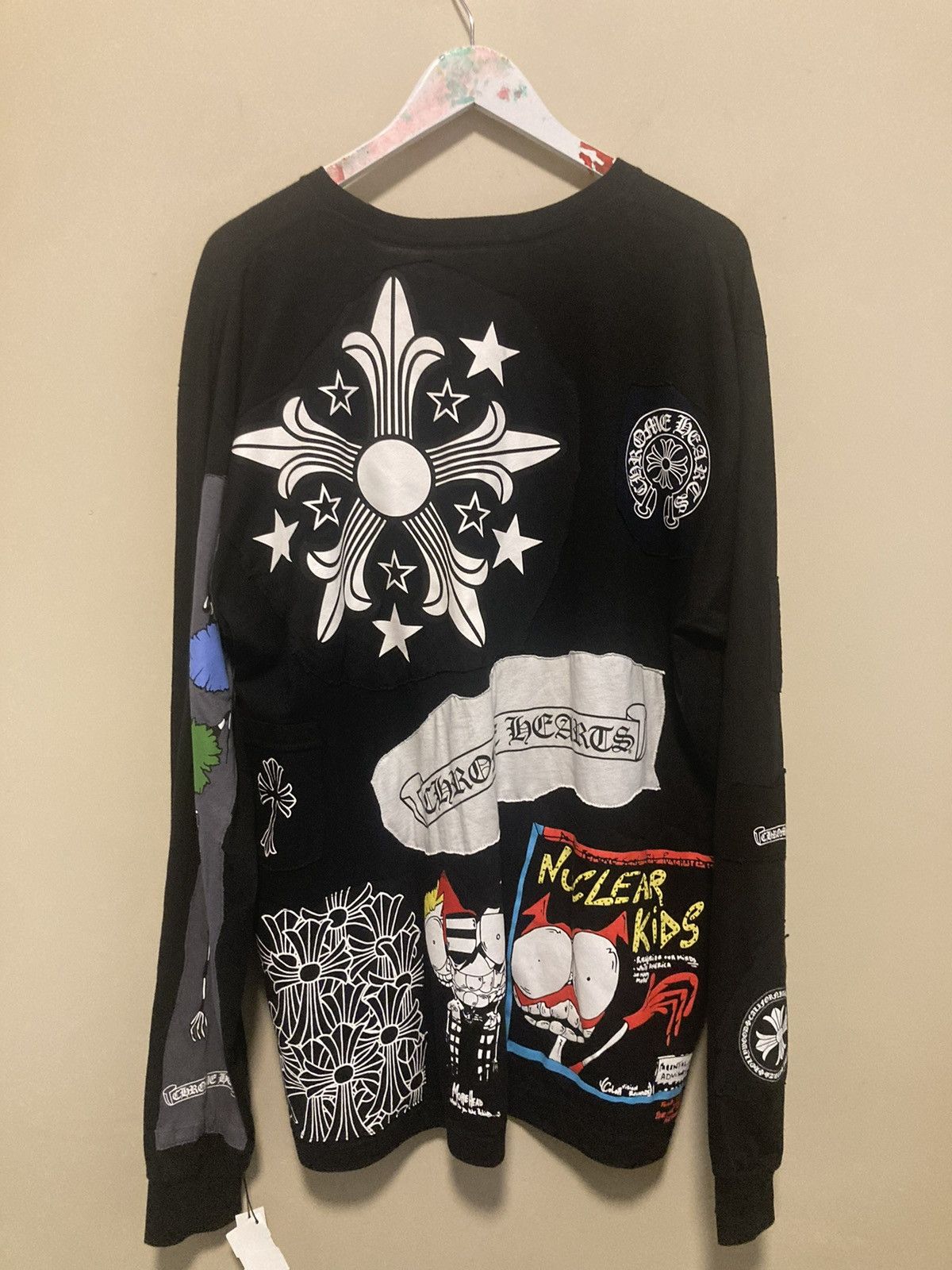 Chrome Hearts Chrome hearts 1 of 1 matty boy patchwork LS Tee fit like xxl Size US XXL / EU 58 / 5 - 9 Thumbnail