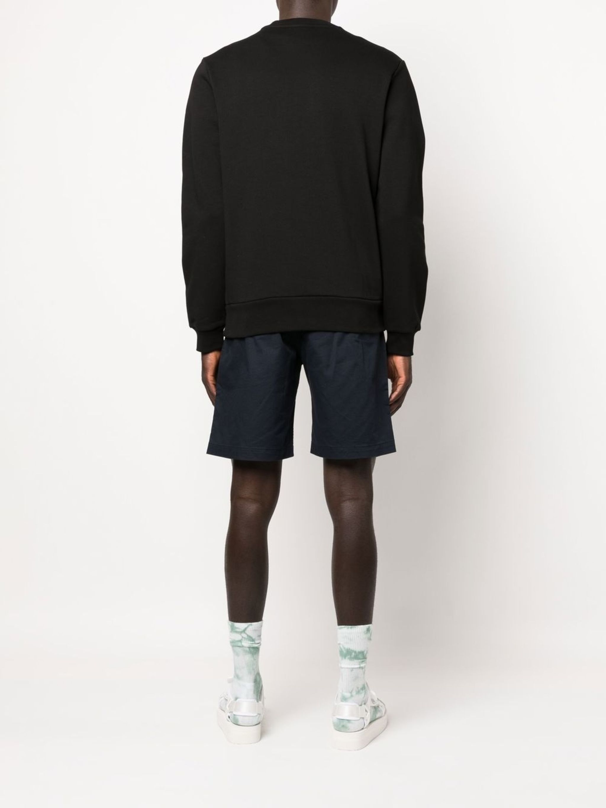 Lacoste o1s22i1n1124 Classic Fit Crewneck Sweatshirt in Black Size US XXL / EU 58 / 5 - 4 Thumbnail