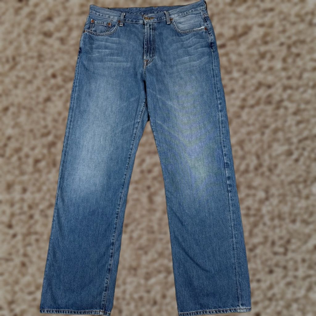 VINTAGE Lucky Brand Men's Jeans Size 36 Blue Denim Relaxed Fit