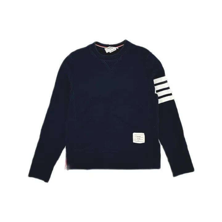 Thom Browne Thom Browne Classic Navy Sweatshirt for Men -2507 Size US M / EU 48-50 / 2 - 8 Thumbnail
