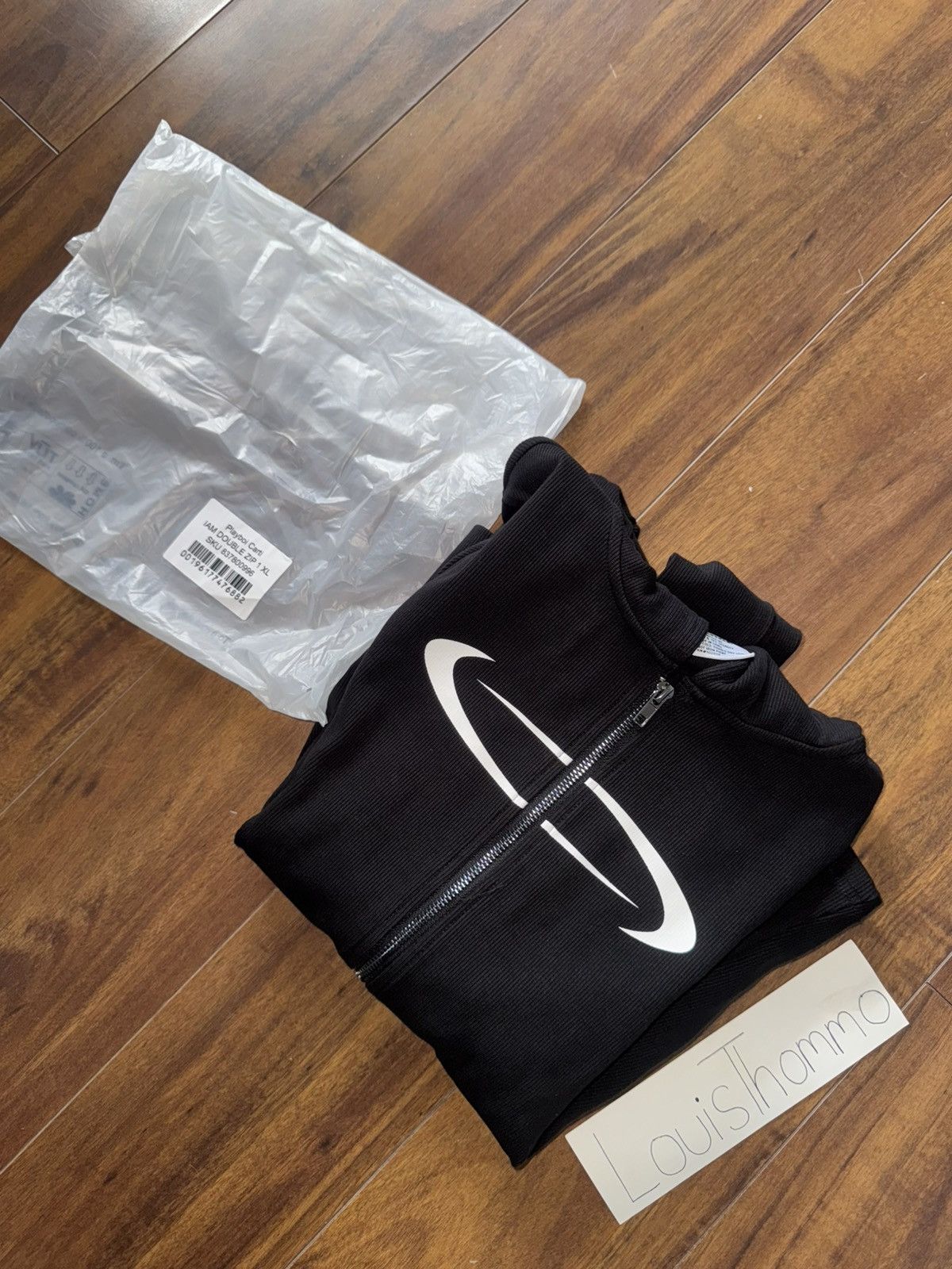 トップス Playboi Carti IAM double ZIP 1 Playboi Carti Iam Double Zip VI Top Black - SS25 - US