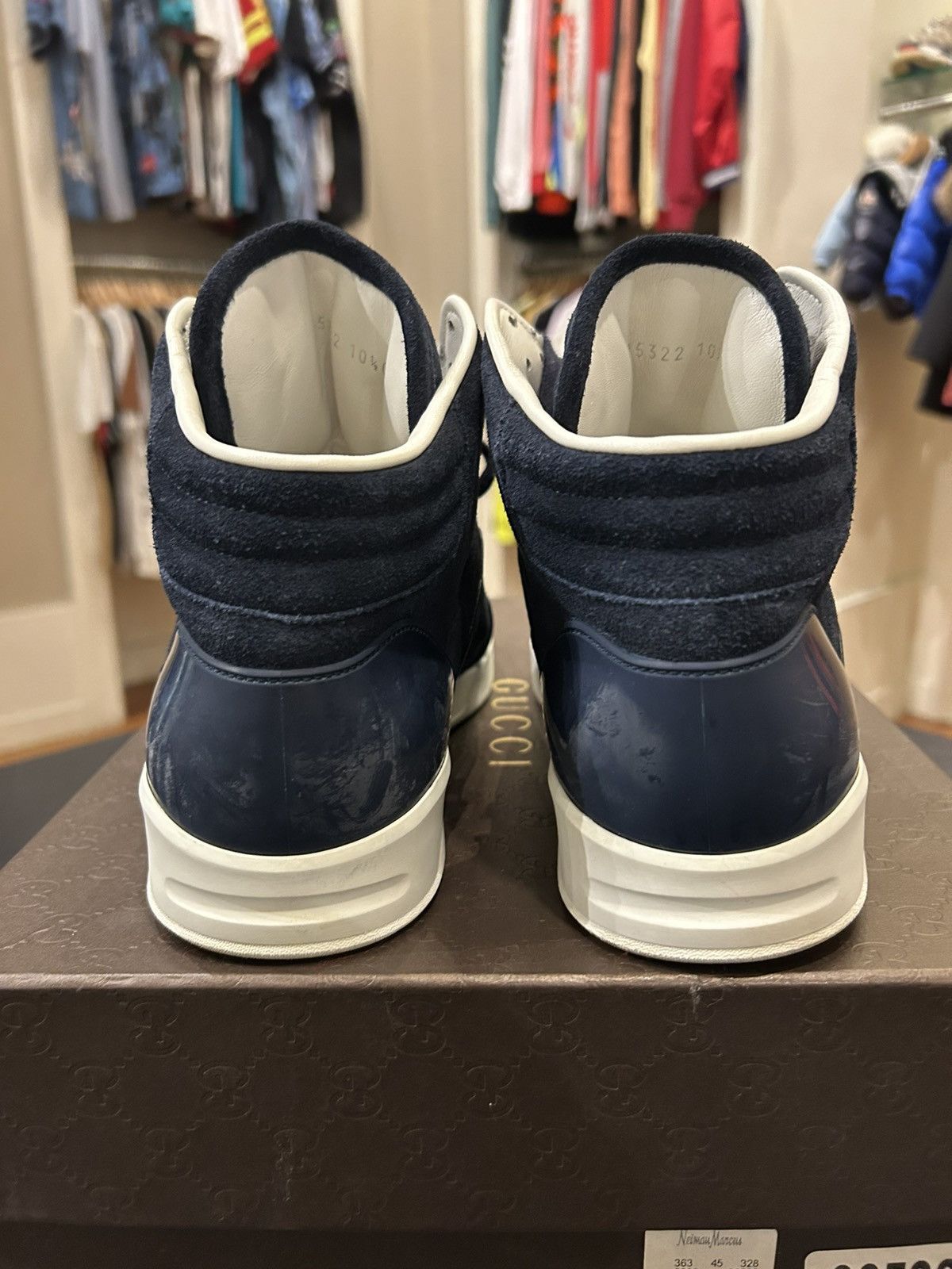 Gucci Gucci High Top Sneakers Size US 10.5 / EU 43-44 - 3 Thumbnail