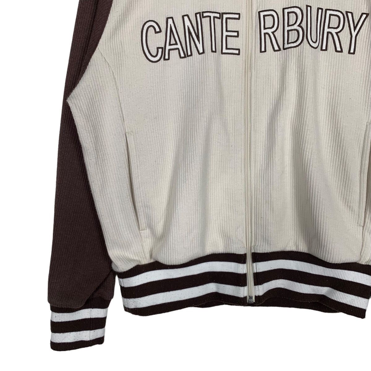 Canterbury of New Zealand CONTERBURY Spellout Big Logo Zipper Sweater Jacket #0140-C7 Size US M / EU 48-50 / 2 - 4 Thumbnail