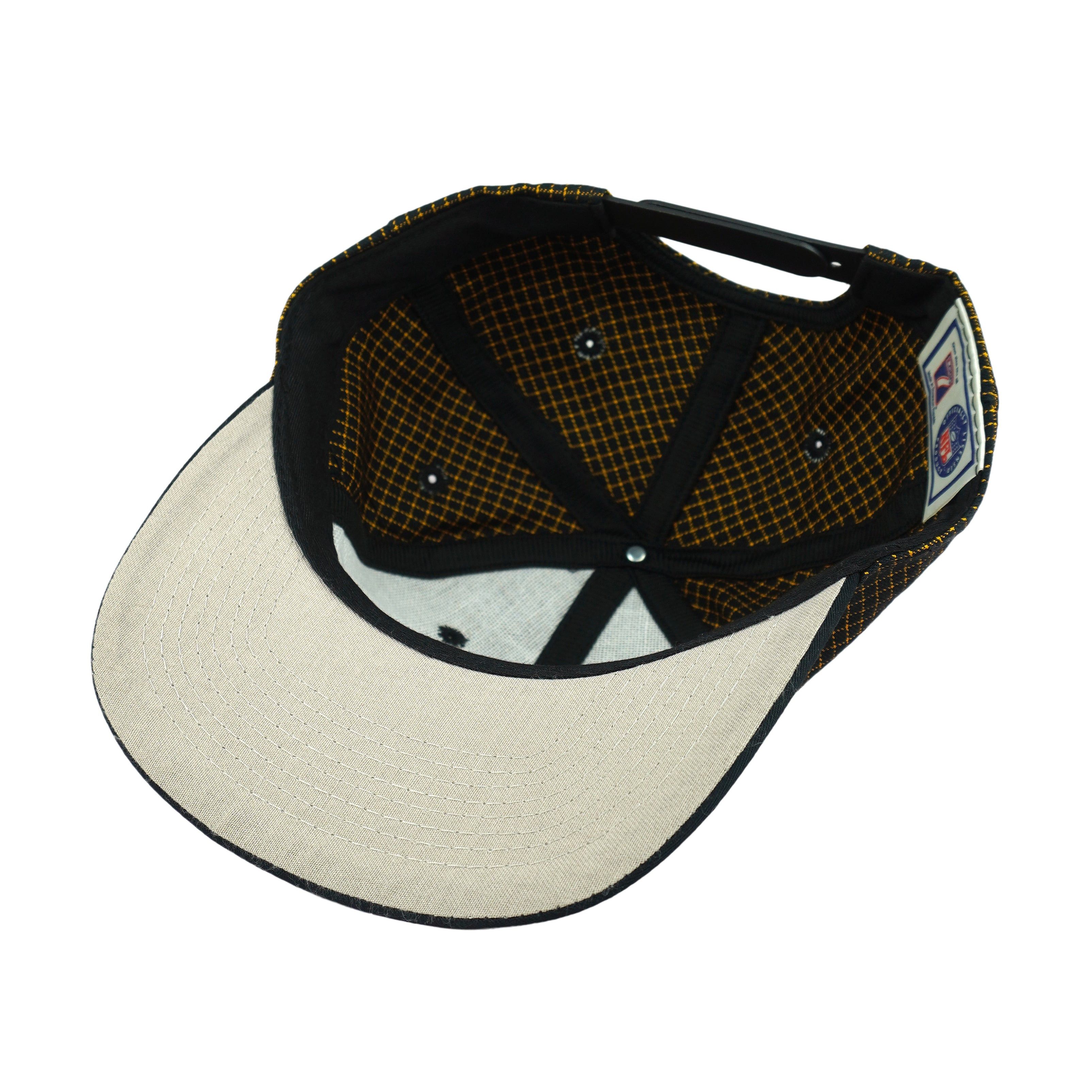 Logo 7 NFL - Pittsburgh Steelers Plaid Snapback Hat 1990s Size ONE SIZE - 4 Thumbnail