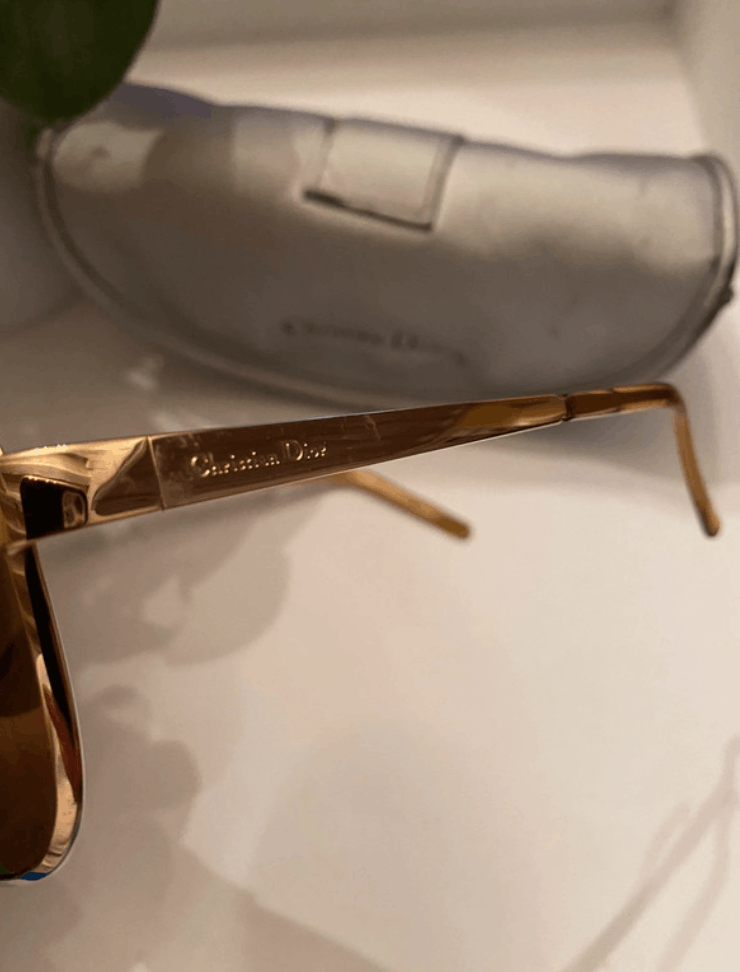Dior Christian Dior Sunglasses Rodeo Drive Shield Mask Vintage Size ONE SIZE - 3 Thumbnail