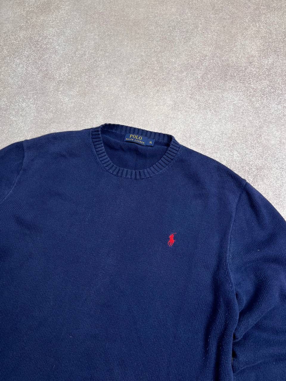 Polo Ralph Lauren × Vintage Vintage Polo Ralph Lauren Big Knit Sweater XL Size US XL / EU 56 / 4 - 2 Thumbnail