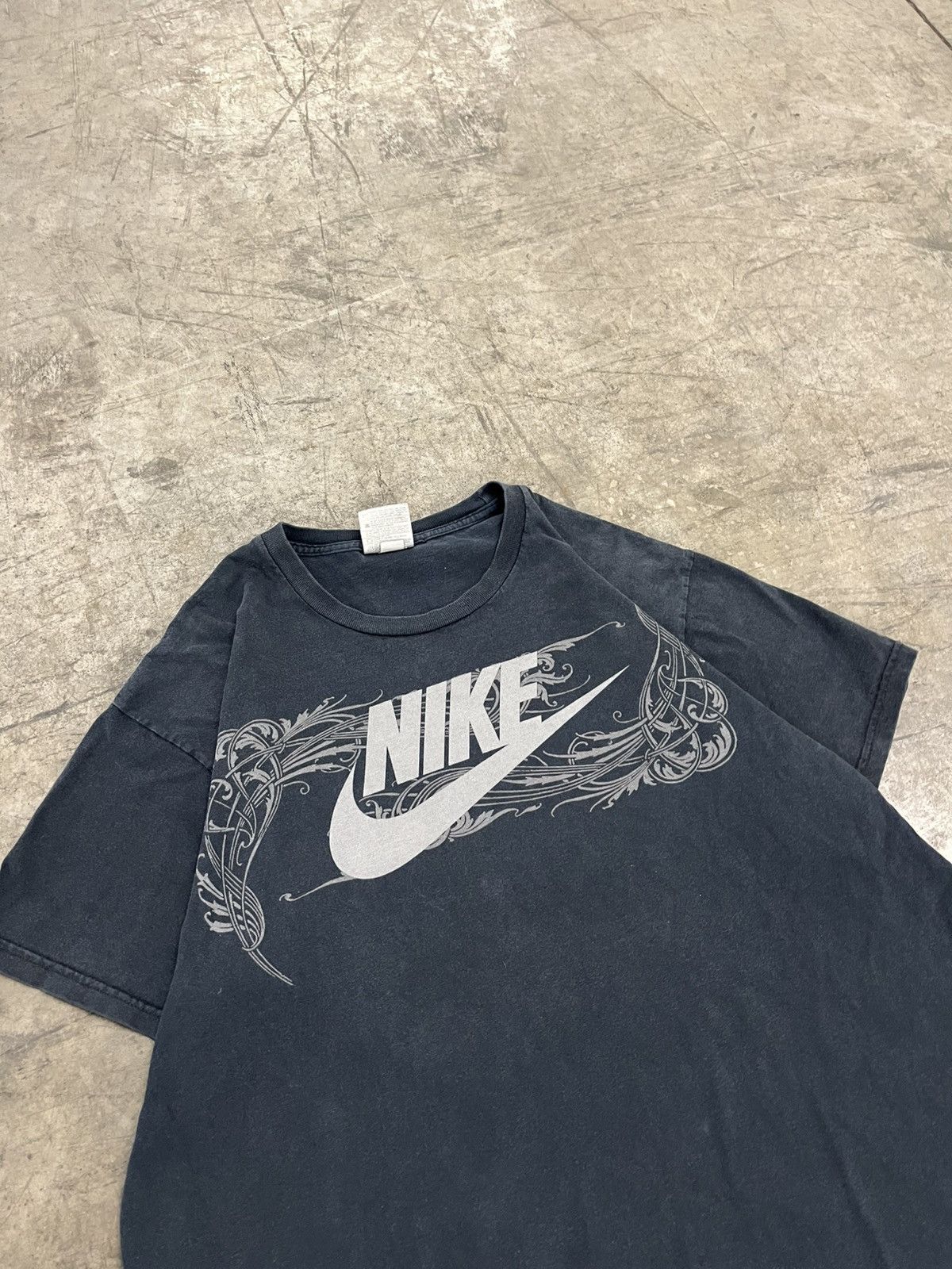 Nike × Vintage Nike y2k tee shirt grunge skater hype rare opium Size US XL / EU 56 / 4 - 5 Thumbnail