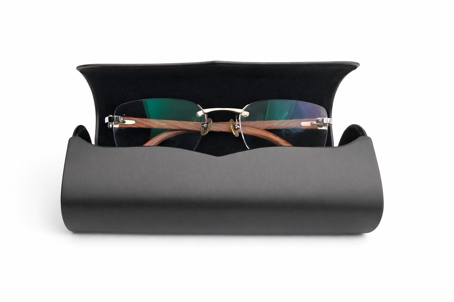 Cartier Luxury Vintage Cartier Bubinga Wood Eyewear – Authentic Size ONE SIZE - 2 Thumbnail