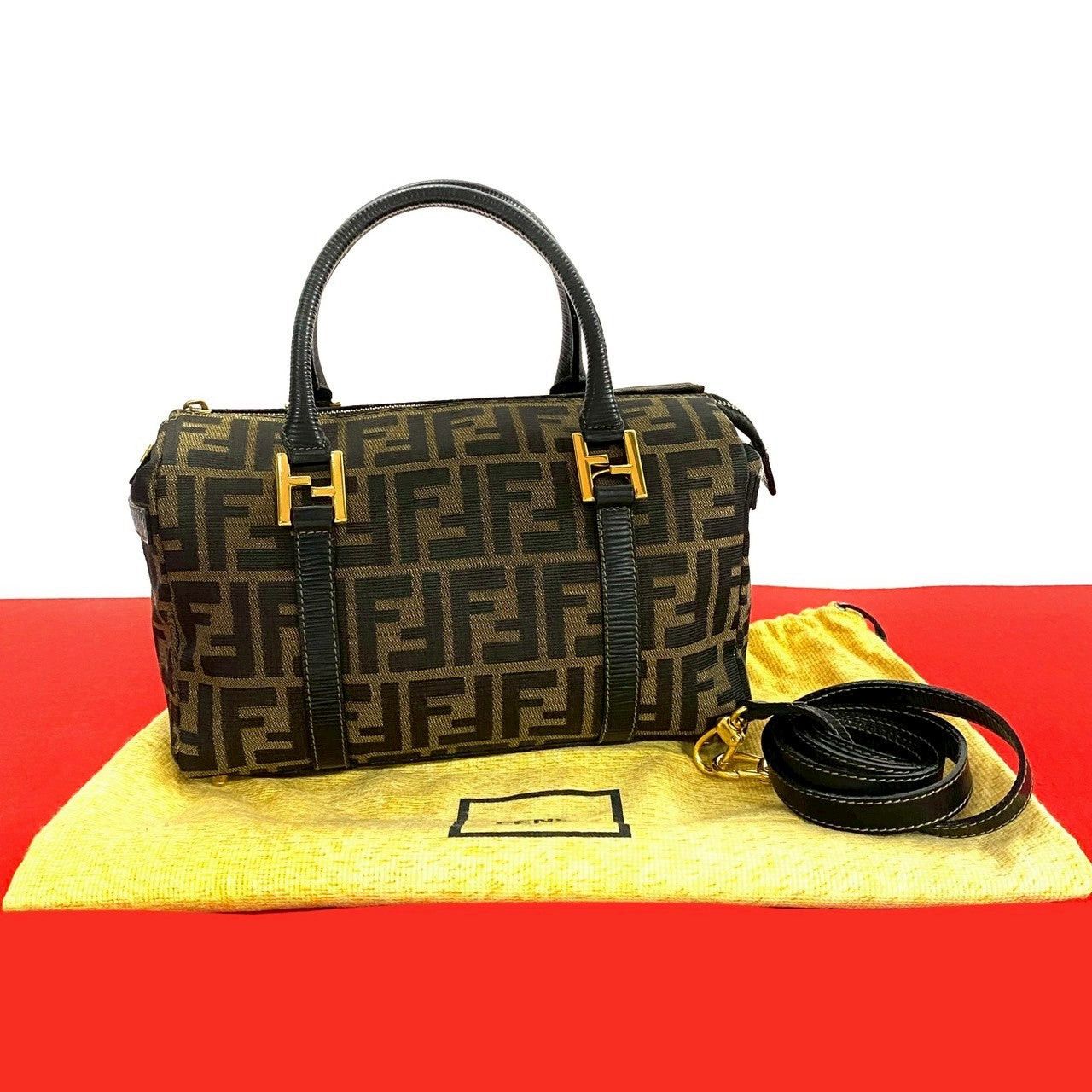 Fendi Fendi Shoulder Bag Brown Leather Size ONE SIZE - 1 Thumbnail