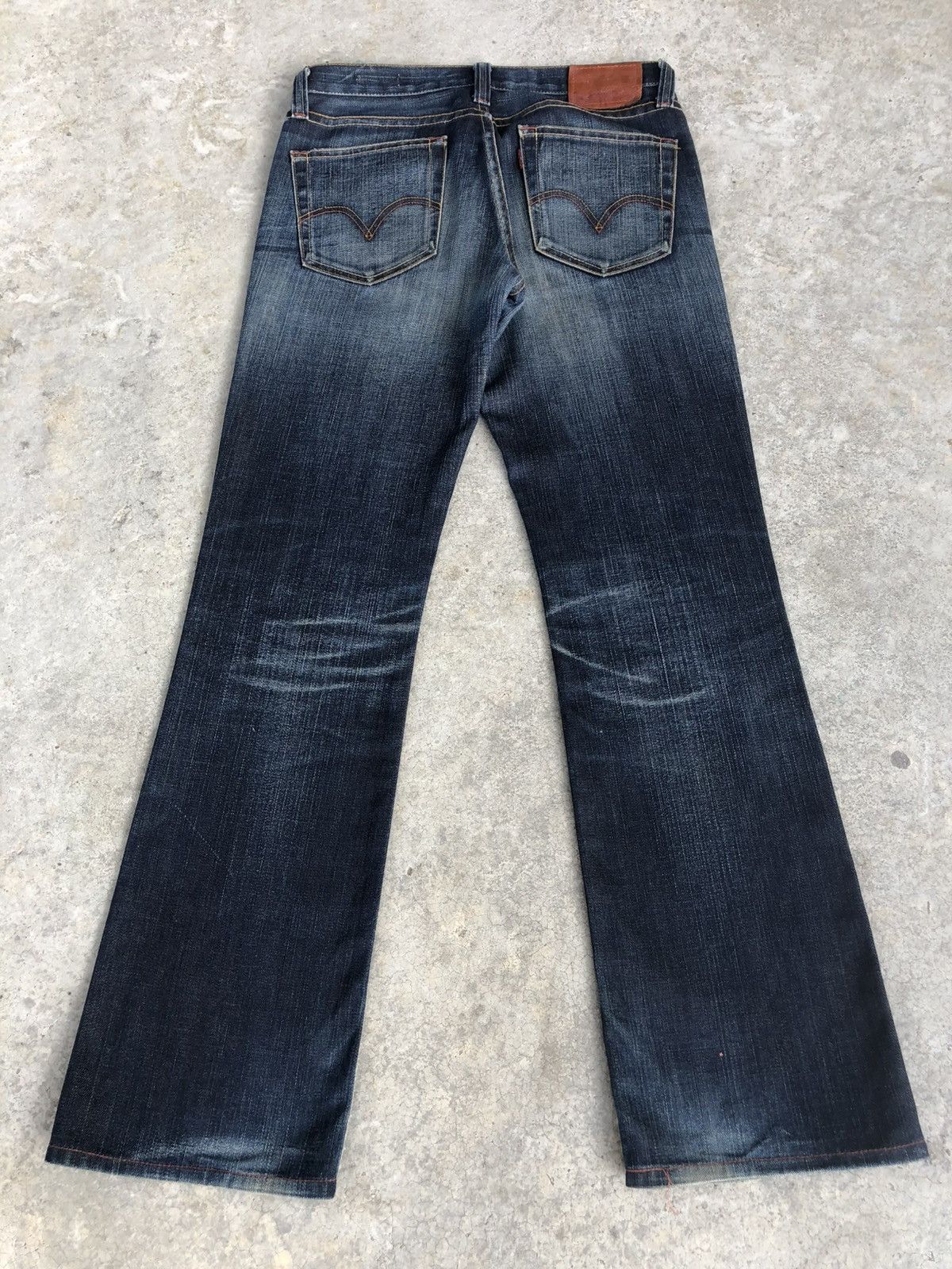 If Six Was Nine Y2k Levi’s 517 Flared Jeans Distressed Jeans Size US 31 - 2 Thumbnail