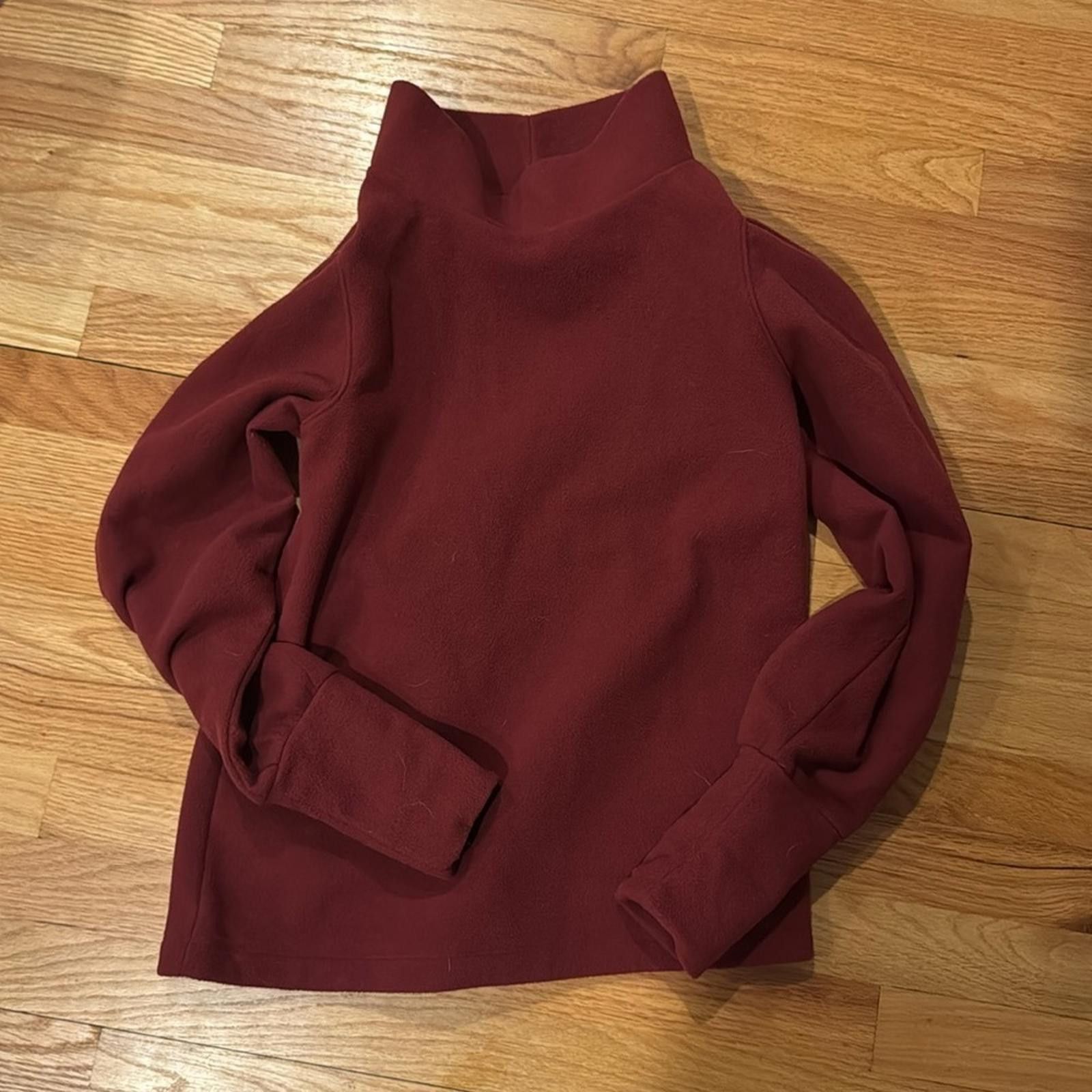 Designer Dudley Stephens Palace Puff Sleeve in Vello Fleece Size S / US 4 / IT 40 - 4 Thumbnail