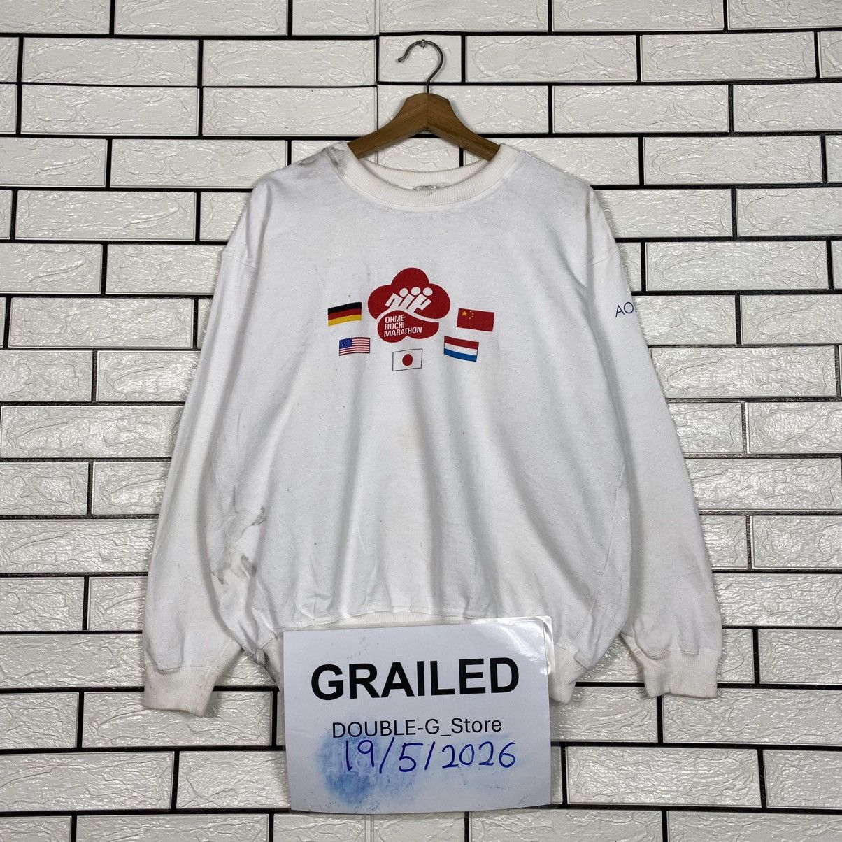 Japanese Brand Aosyn Sweatshirt Olympic Big Logo Size US M / EU 48-50 / 2 - 1 Thumbnail