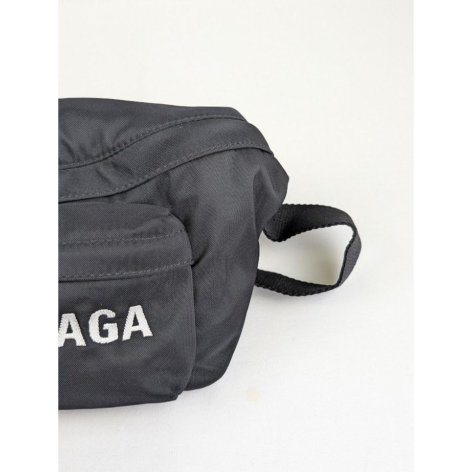 Balenciaga o1rshd1 Size: OS / Logo Sport Wheel Beltpack in Black Size ONE SIZE - 5 Thumbnail