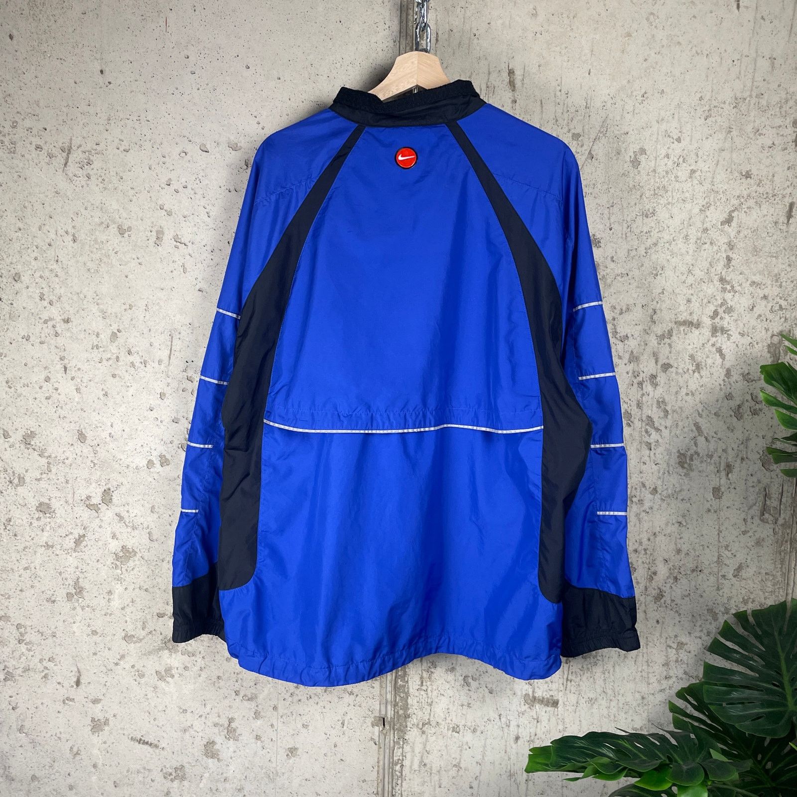 Nike 90s Nike White Tag Zip Up Large Windbreaker Jacket Size US L / EU 52-54 / 3 - 4 Thumbnail