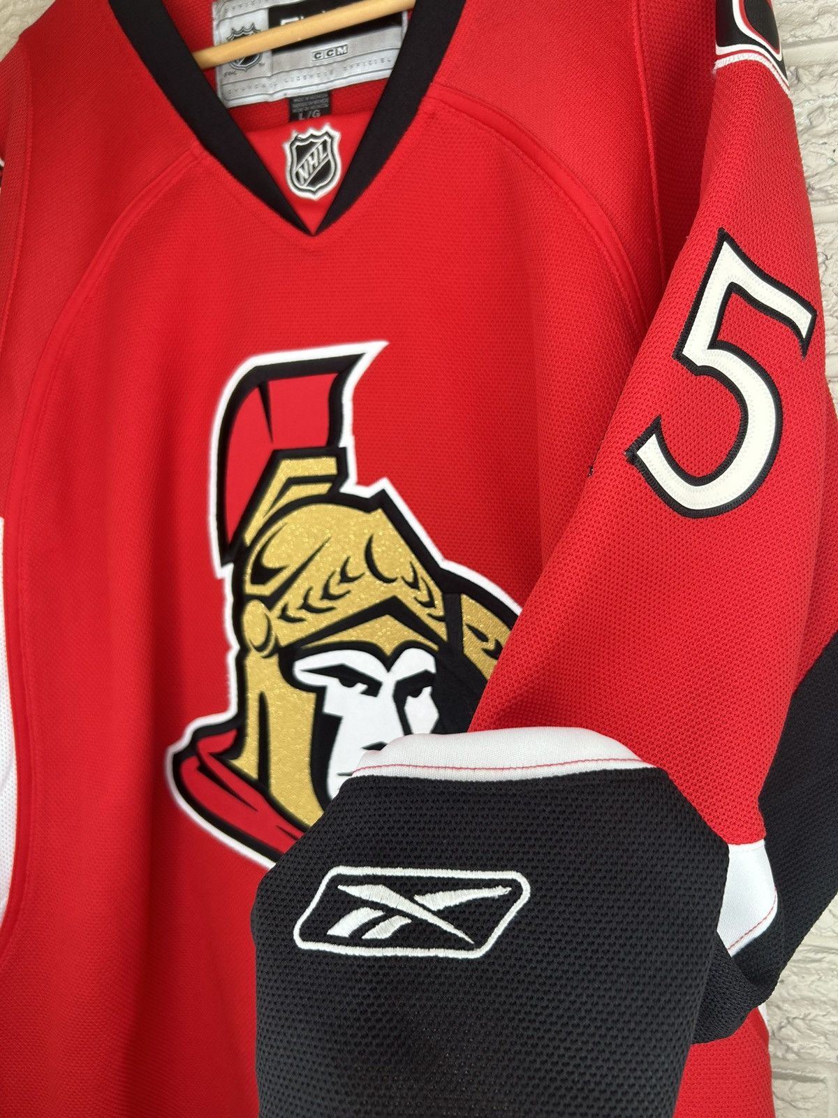 Reebok Vintage Reebok Ottawa Senators Dany Heatley Jersey Size US L / EU 52-54 / 3 - 6 Thumbnail