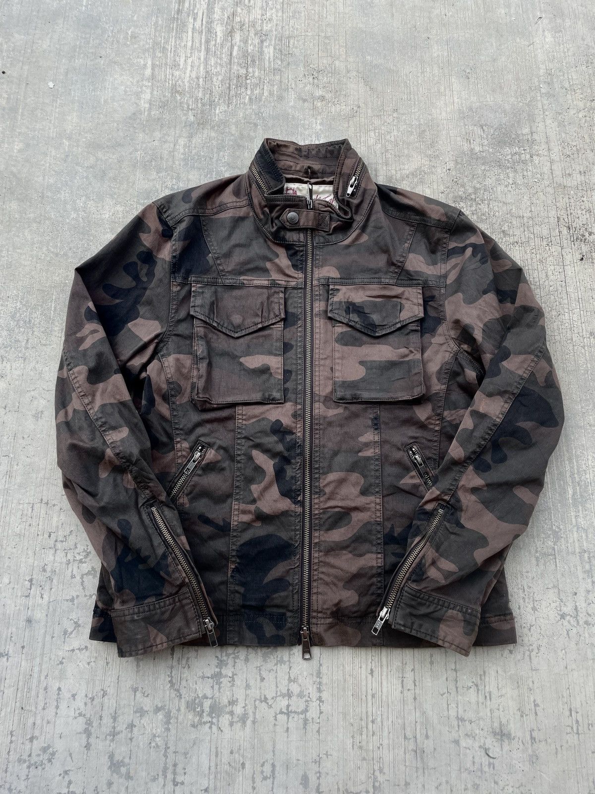 Japanese Brand 2000s JAPANESE BRAND BATTLE TRAP CAMO JACKET LGB GOA Size US M / EU 48-50 / 2 - 4 Thumbnail