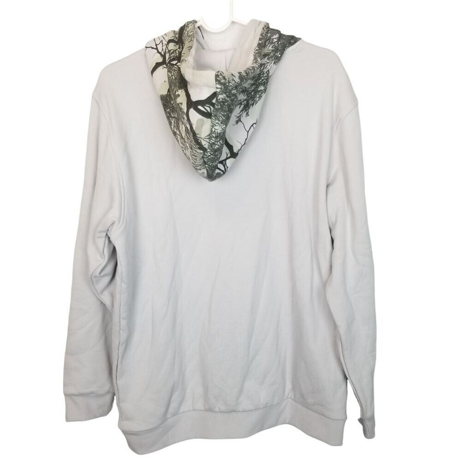 Adidas Adidas Mens Camo Block Hoodie Sweatshirt Size L Gray Active Size US L / EU 52-54 / 3 - 8 Thumbnail