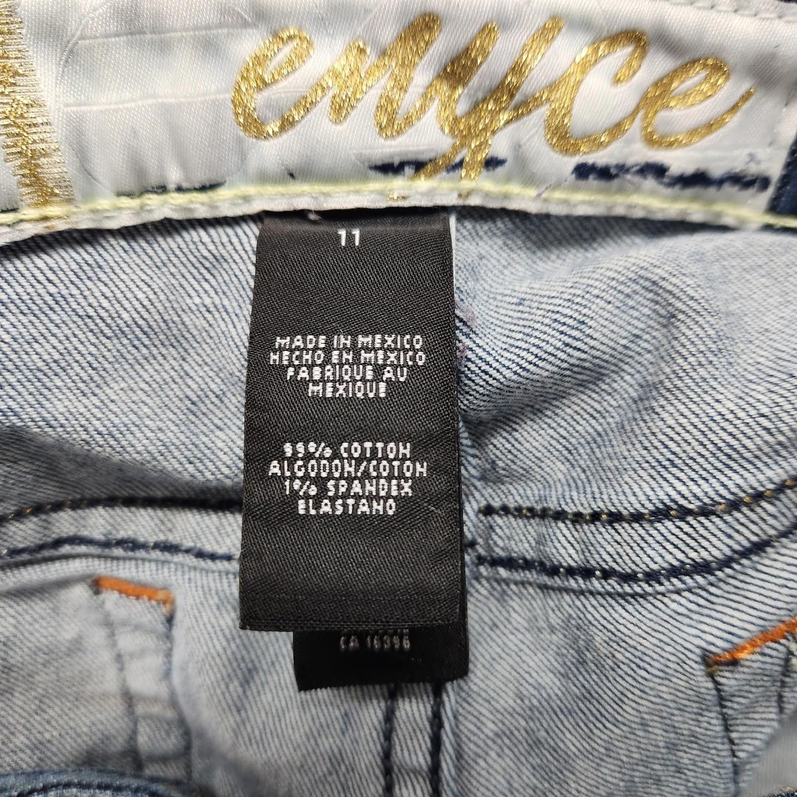 Enyce Vintage Enyce Jeans Blue Womens Size 11 Embroidered Size 30" / US 8 / IT 44 - 11 Thumbnail