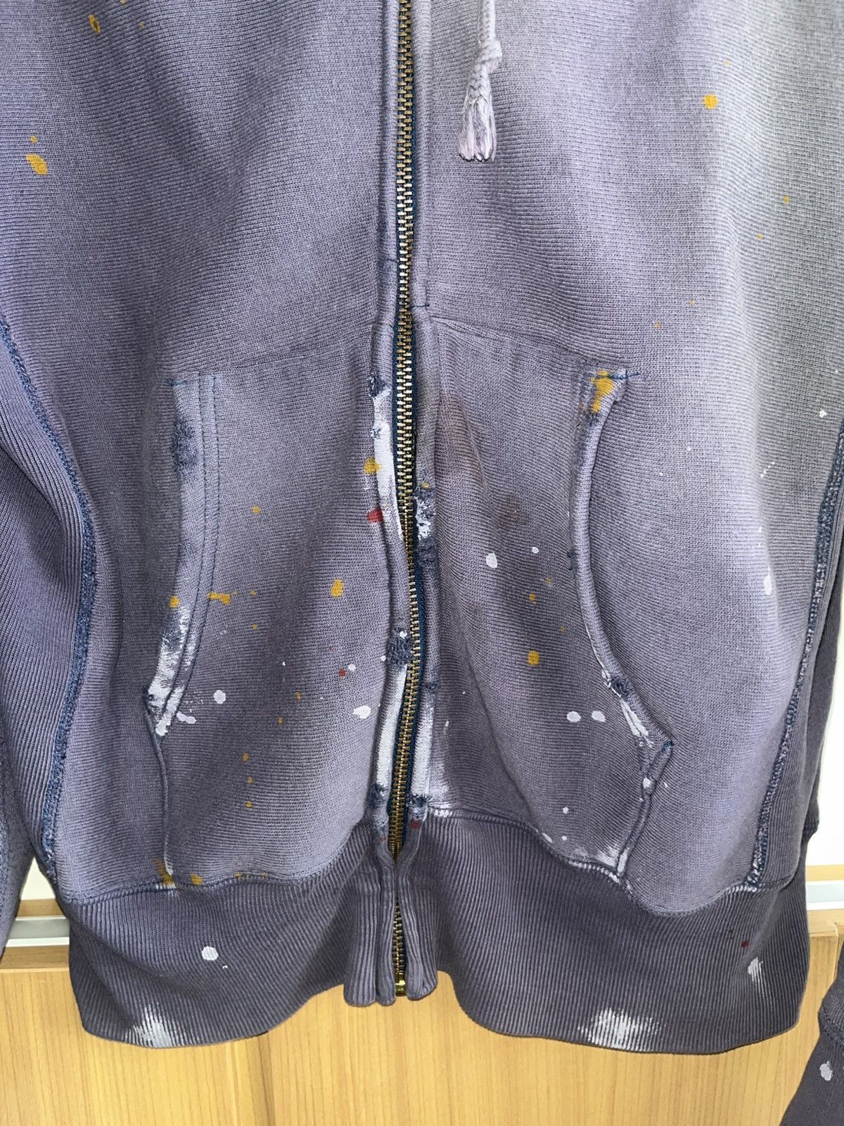 Champion Champion Paint Splatter Reworked Zip Up Size US S / EU 44-46 / 1 - 3 Thumbnail
