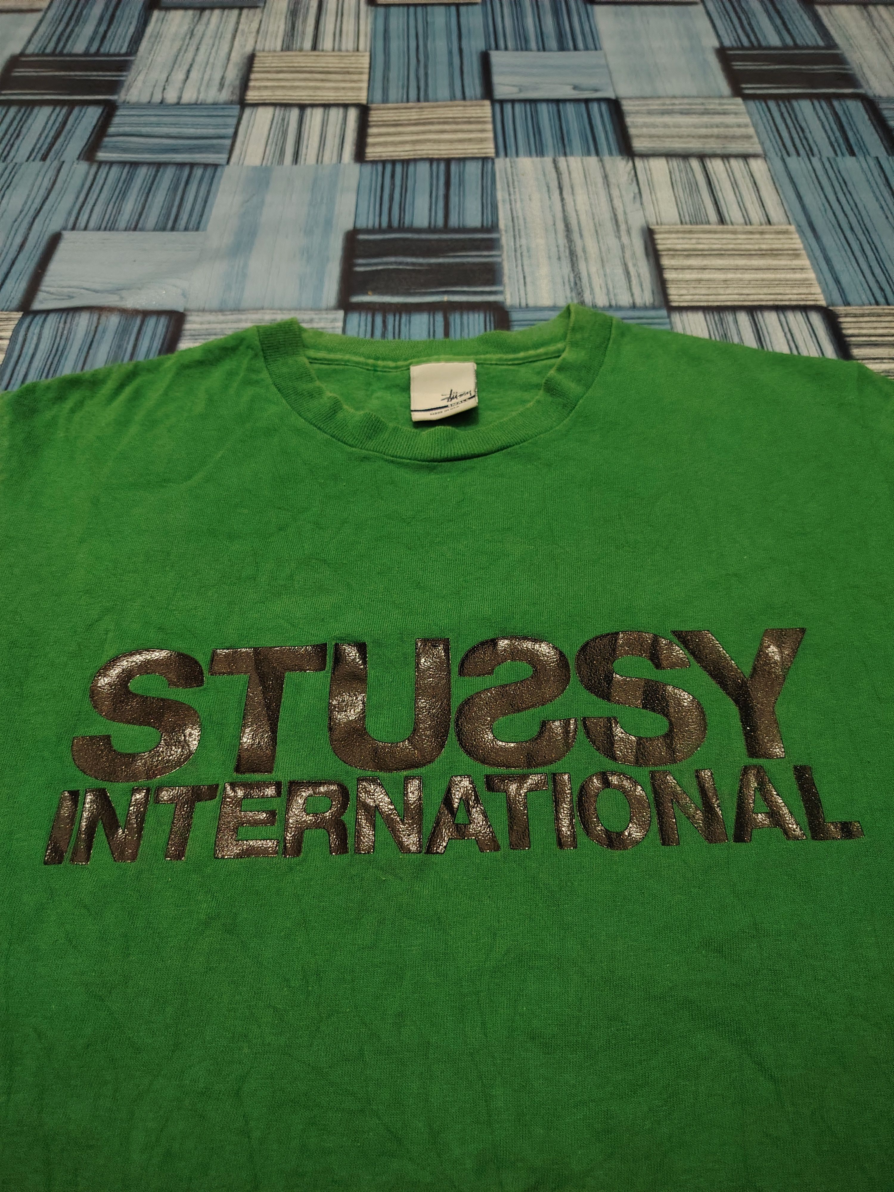 Stussy Vtg Stussy International NYLTLA s Size Single Stitch Size US S / EU 44-46 / 1 - 2 Thumbnail