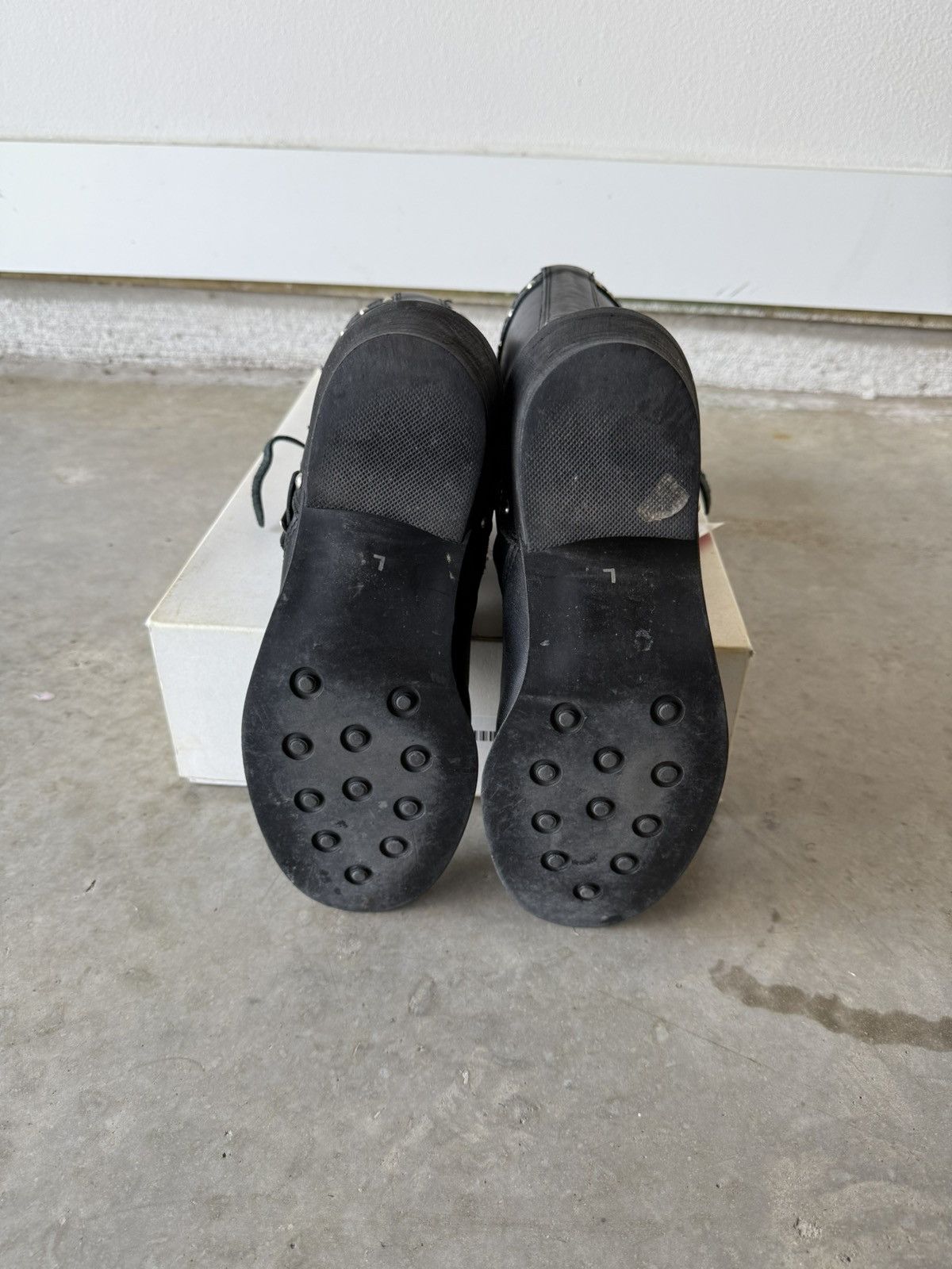 Junya Watanabe Junya Watanabe AW2002 Studded Engineer Gem Stone Boots Size US 8.5 / EU 41-42 - 9 Thumbnail
