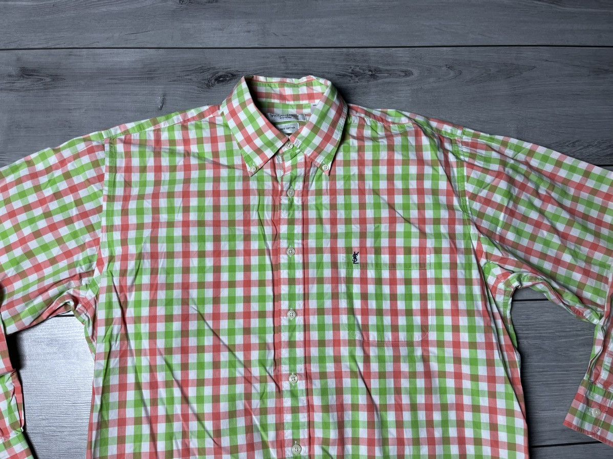 Yves Saint Laurent Yves Saint Laurent shirt formal classic size Large Size US L / EU 52-54 / 3 - 3 Thumbnail
