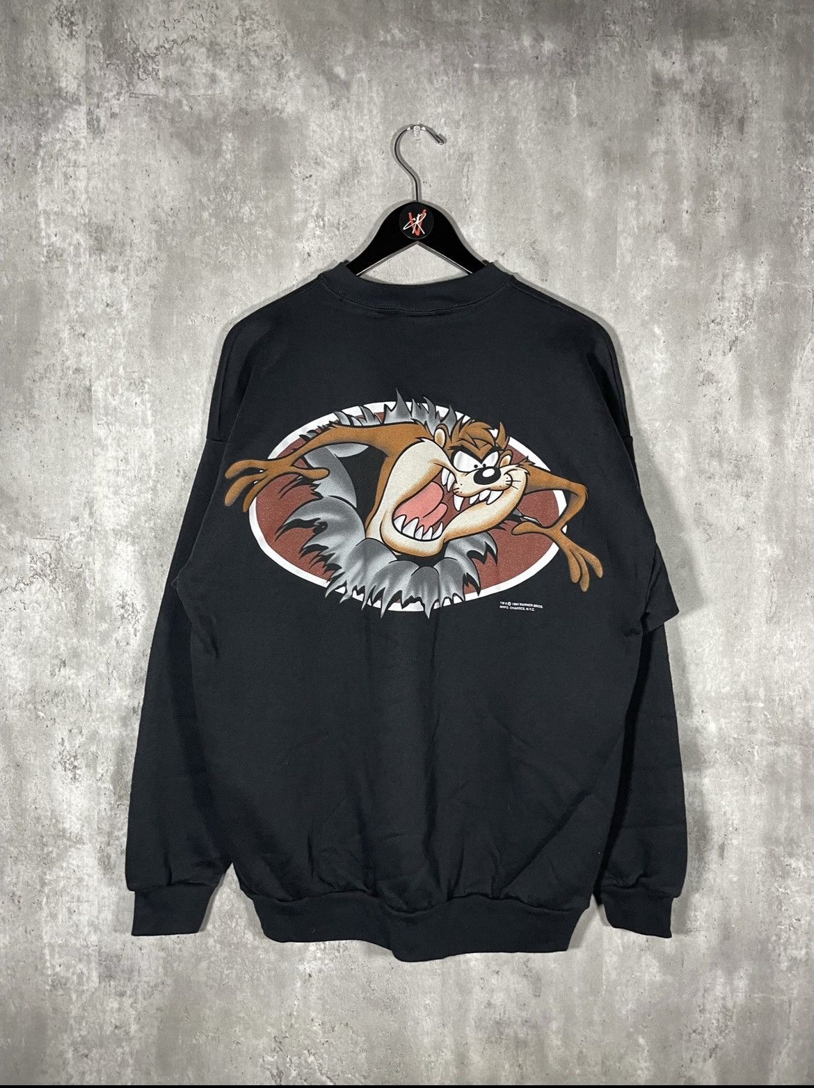 Vintage Vintage 1995 Looney Tunes Tasmanian Devil Sweater Grailed