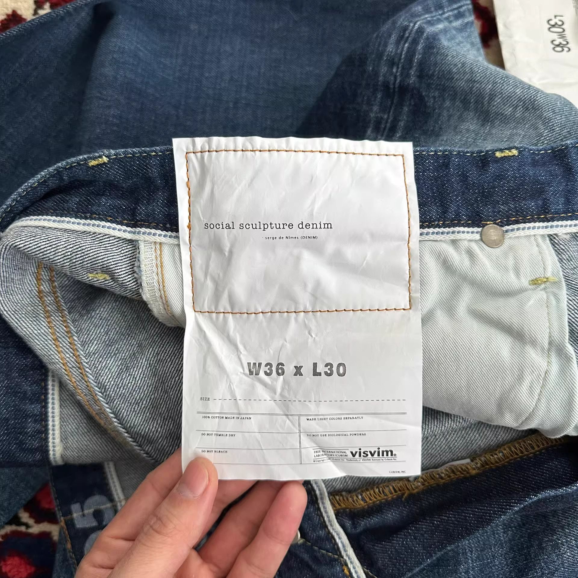 Visvim visvim 21ss 18D5 Washed Jeans Size US 36 / EU 52 - 8 Thumbnail